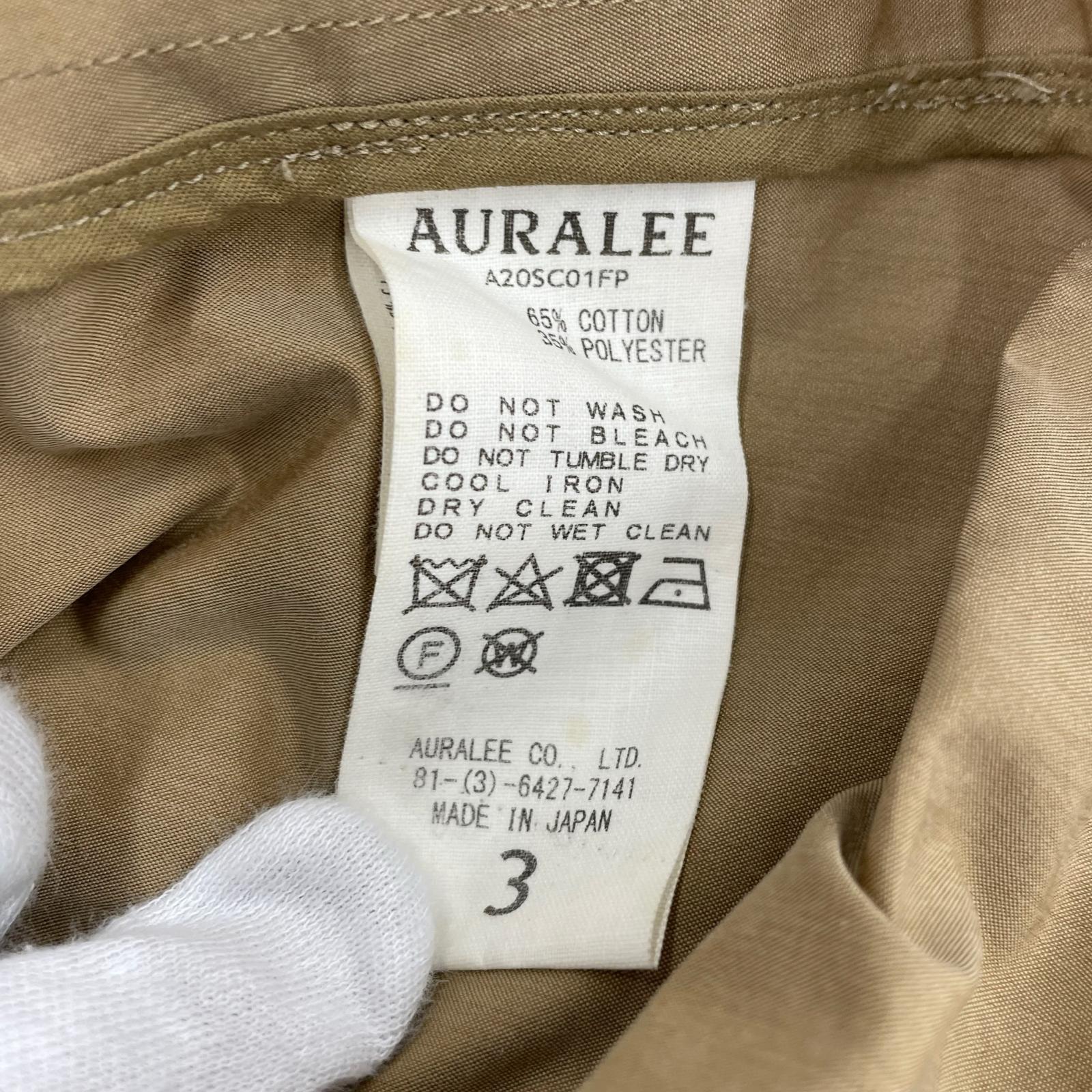 その他アウター FINX POLYESTER BIG TRENCH COAT 3 ベージュ