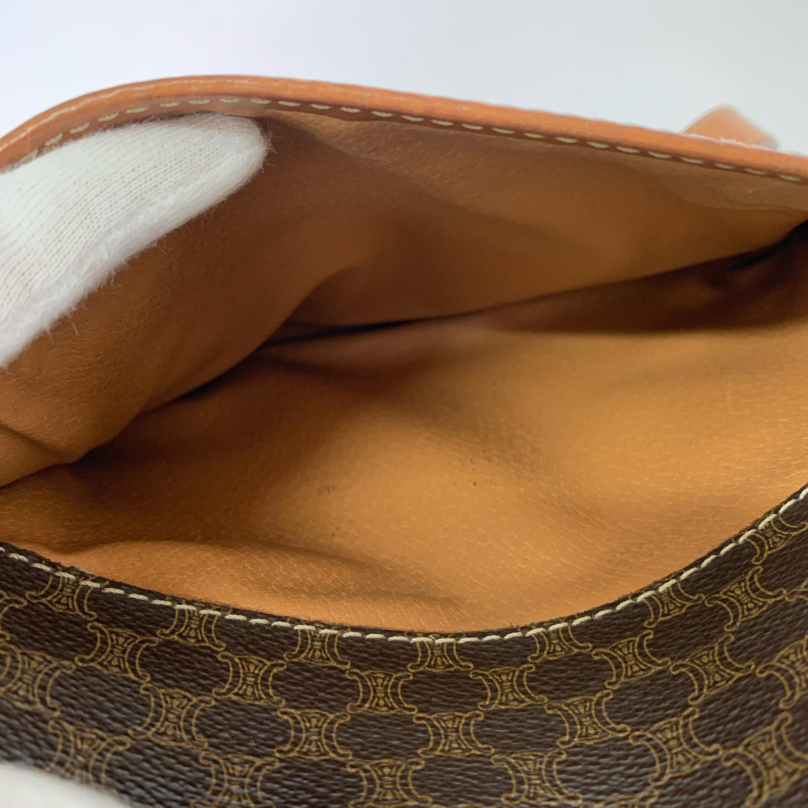 CELINE オールド マカダム柄 ショルダーバッグ