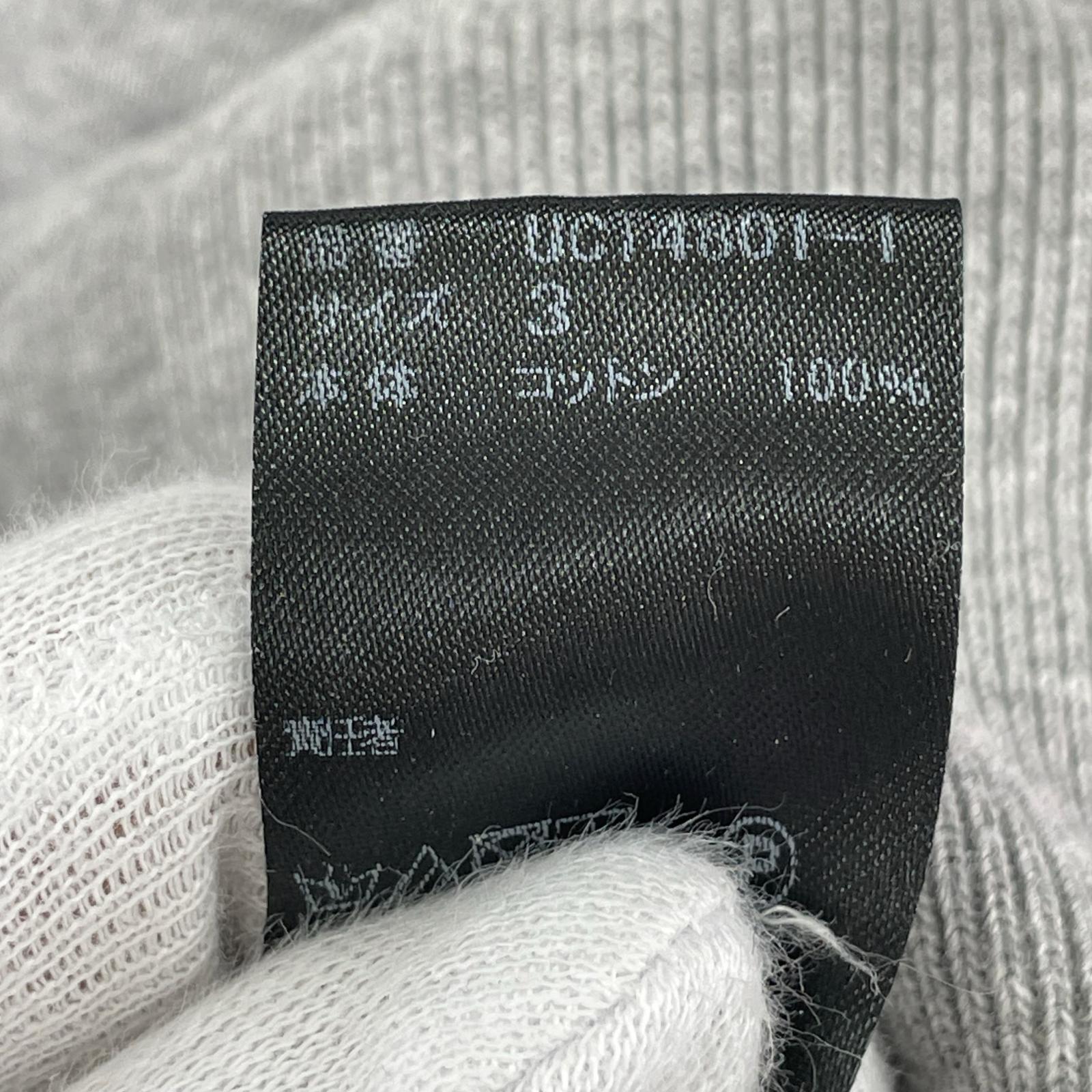 スウェット ダメージ加工 ビッグシルエット 3 グレー