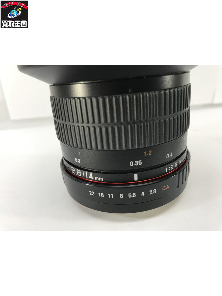 SAMYANG F2.8/14mm 交換レンズ