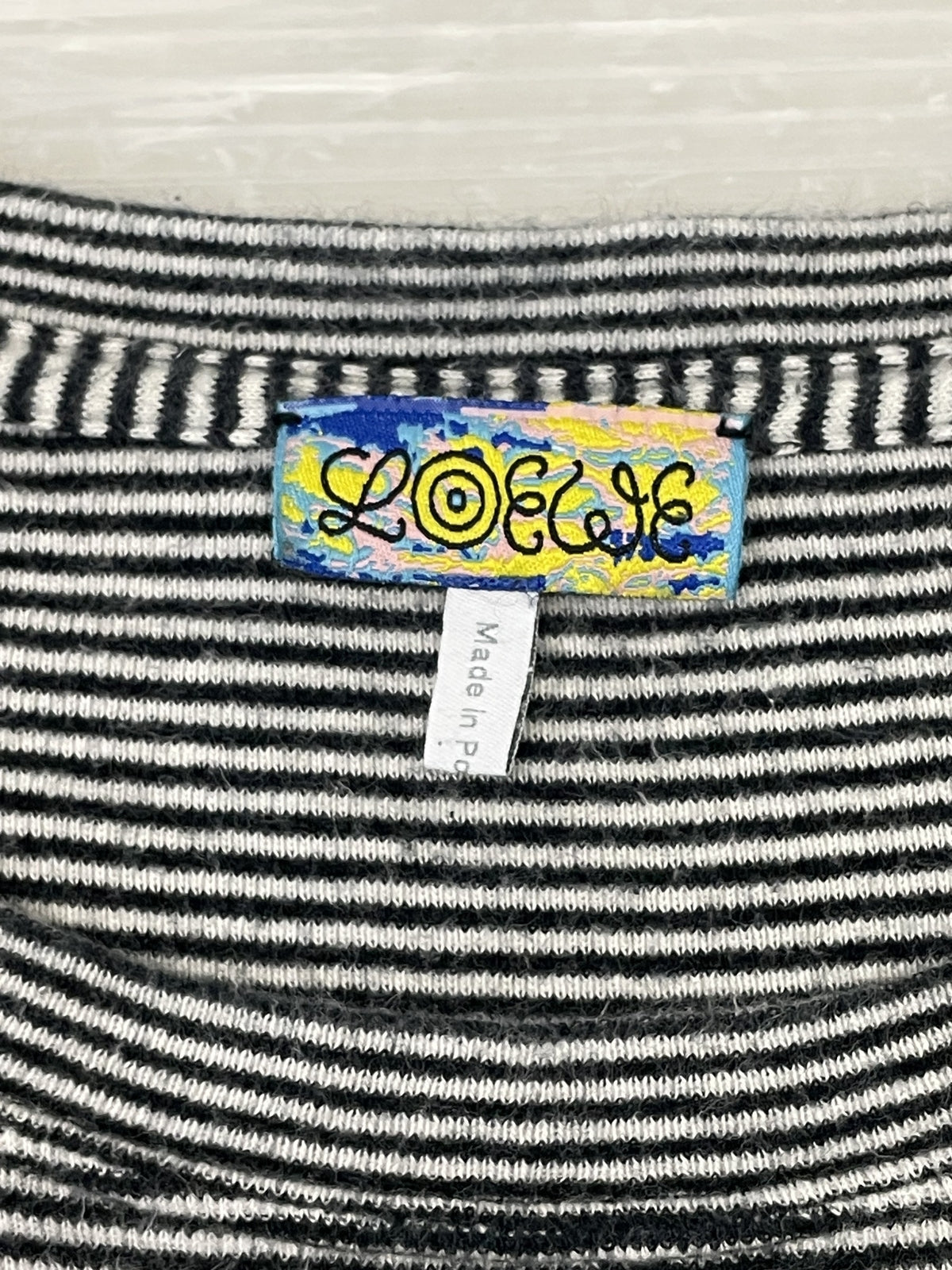 LOEWE 20SS Eye LOEWE Nature Stripe Cropped T-Shirt ボーダーTee M