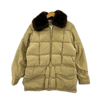 ダウンジャケット 70s schott BROS キルティング ダウンジャケット 12 ベージュ ベージュ