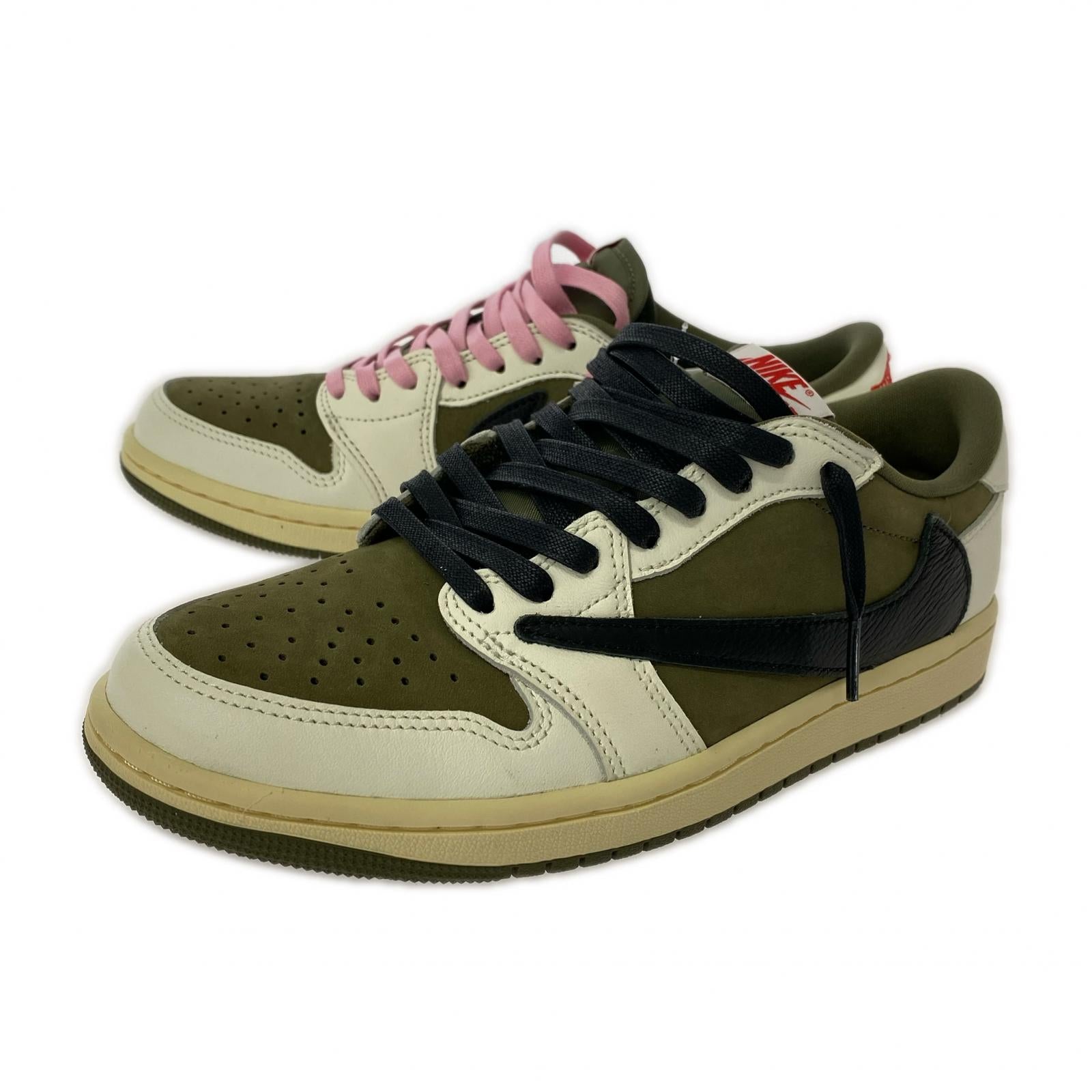 スニーカー Travis Scott × Nike AJ1 Low OG SP RO-26 26cm (US8 UK7 1/2 EU42)