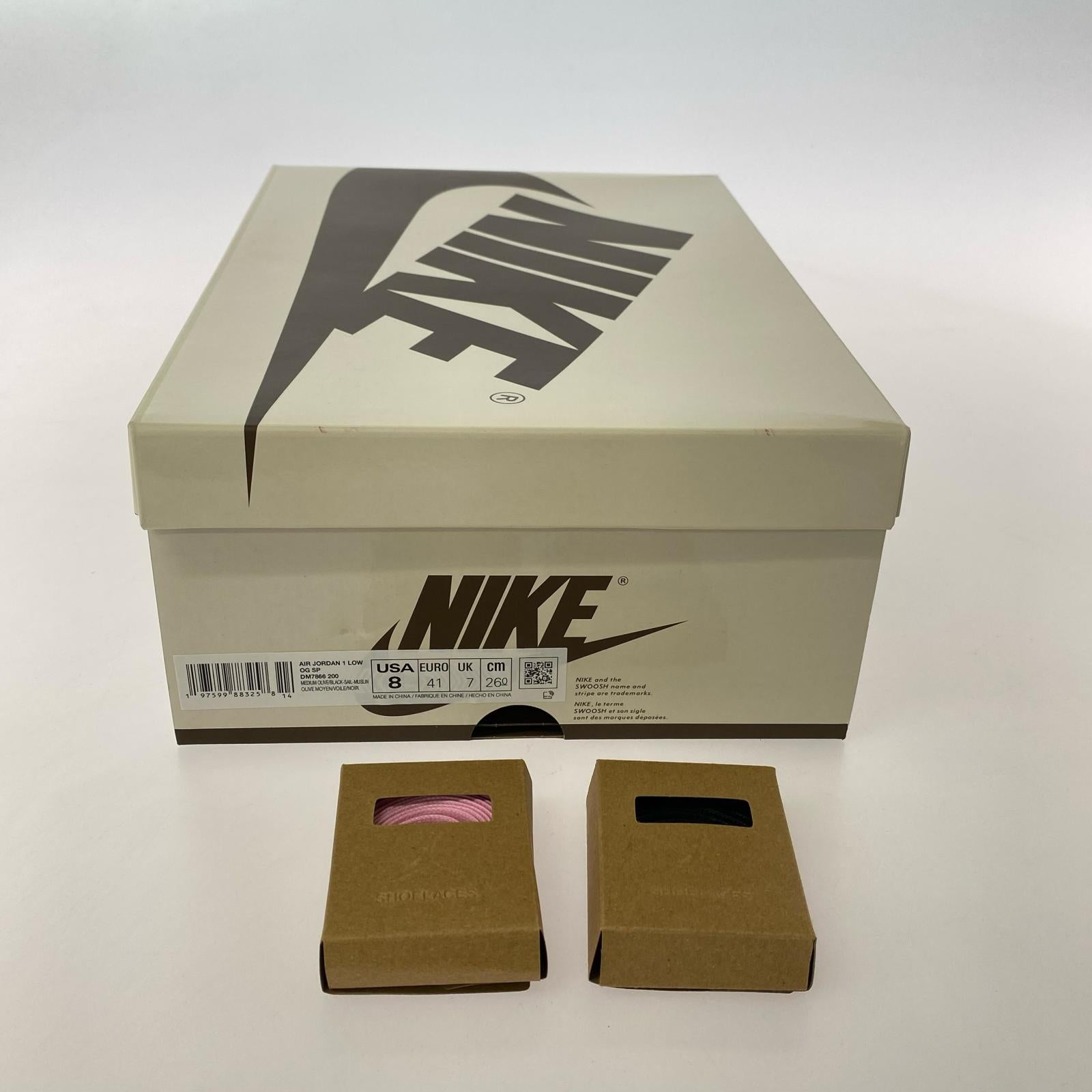 スニーカー Travis Scott × Nike AJ1 Low OG SP RO-26 26cm (US8 UK7 1/2 EU42)