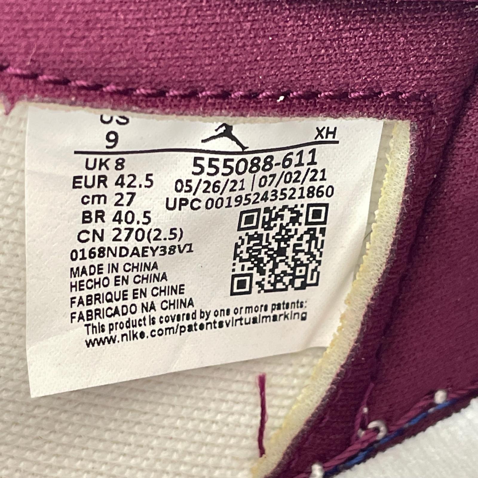 スニーカー NIKE AIR JORDAN 1 HIGH /27cm 27cm (US9 UK8 1/2 EU44)