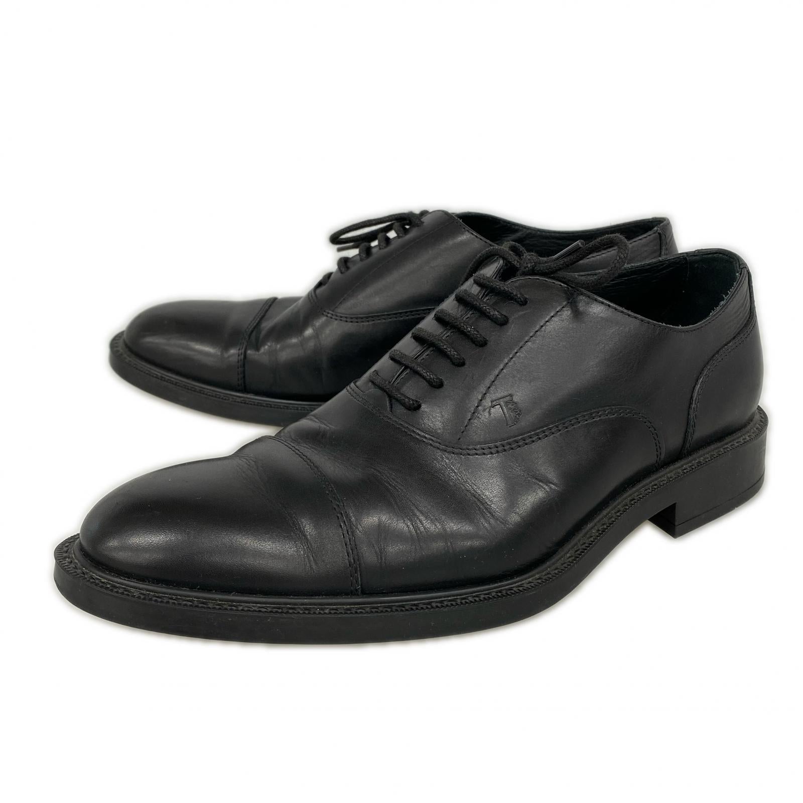 シューズ ストレートチップシューズ BLK (7 1/2) ブラック