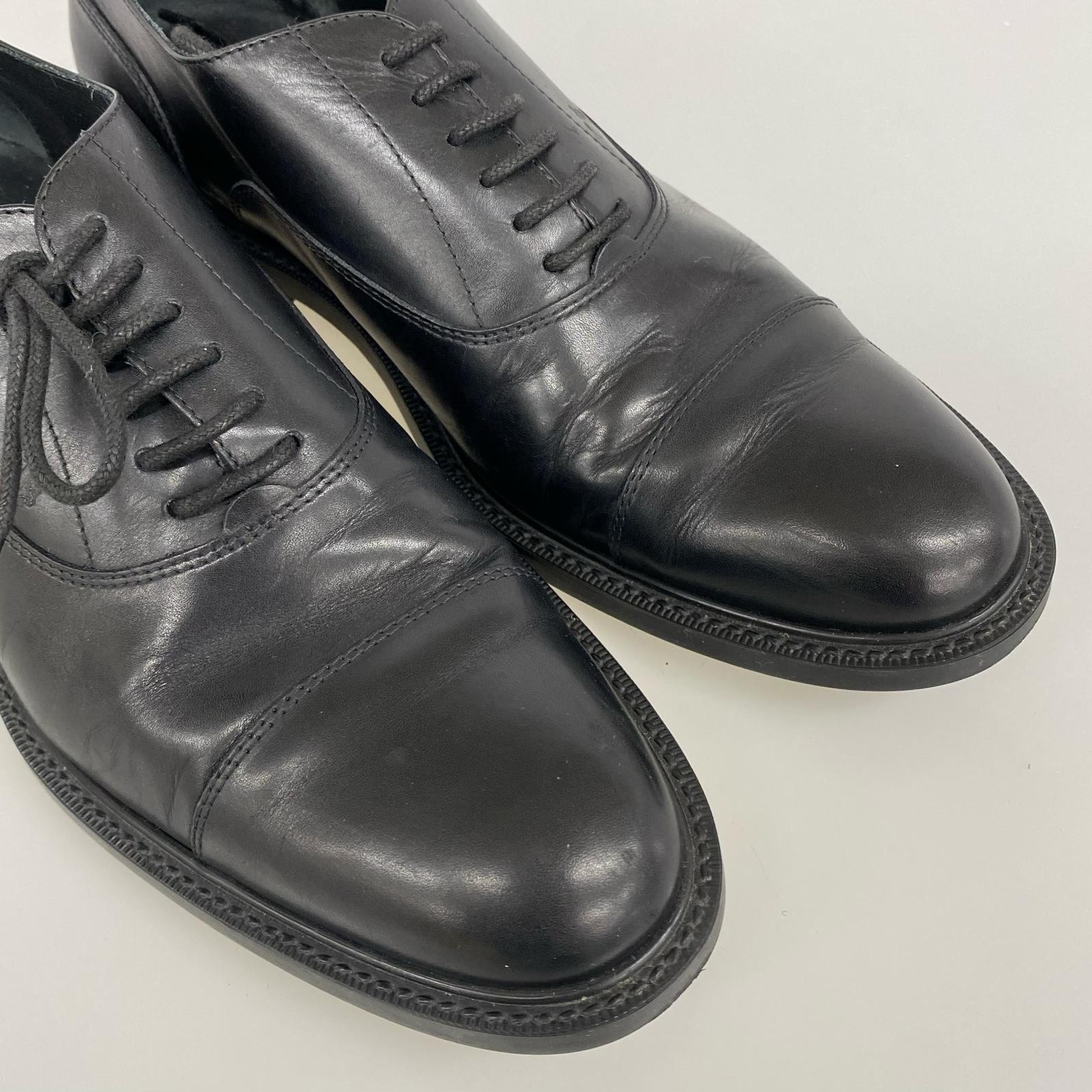シューズ ストレートチップシューズ BLK (7 1/2) ブラック