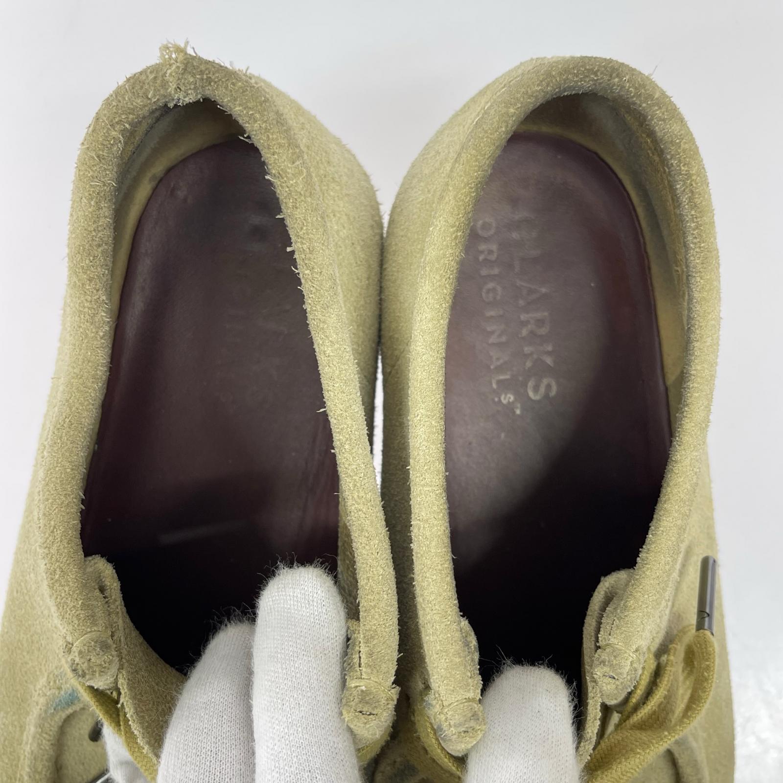 ブーツ Clarks Originals ワラビーブーツ 11826 ベージュ (26.5) ベージュ