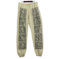 パンツ SAINT MICHAEL×DENIM TEARS DT_SWEAT PANTS MURAL GRY スウェットパンツ L アイボリー L