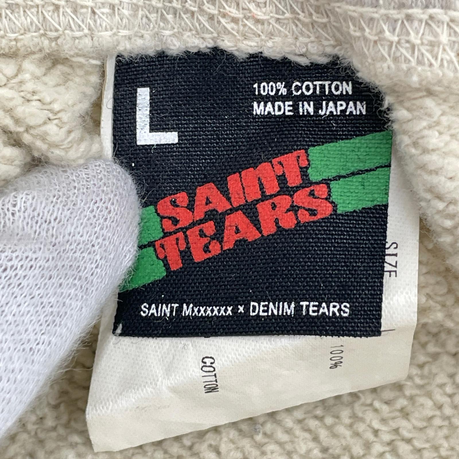 パンツ SAINT MICHAEL×DENIM TEARS DT_SWEAT PANTS MURAL GRY スウェットパンツ L アイボリー L