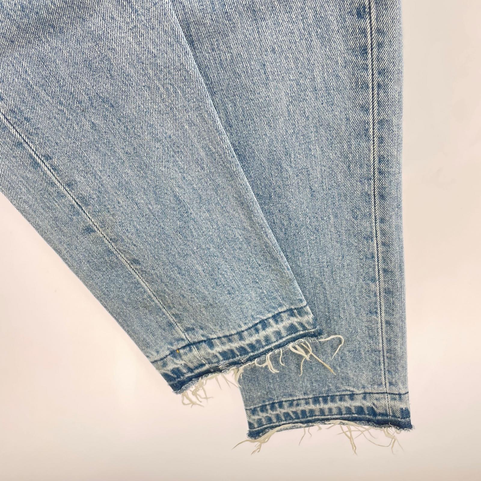 デニムパンツ GALLERY DEPT 5001 裾カットオフ リメイクデニムパンツ 30