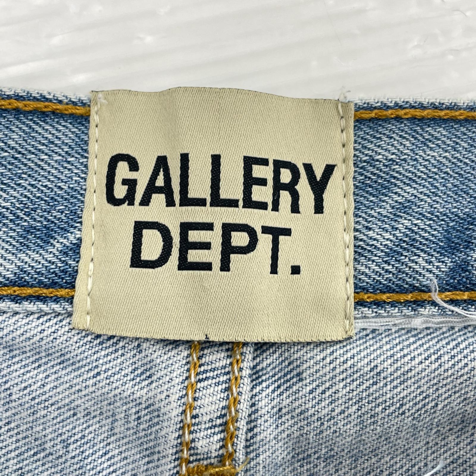 デニムパンツ GALLERY DEPT 5001 裾カットオフ リメイクデニムパンツ 30