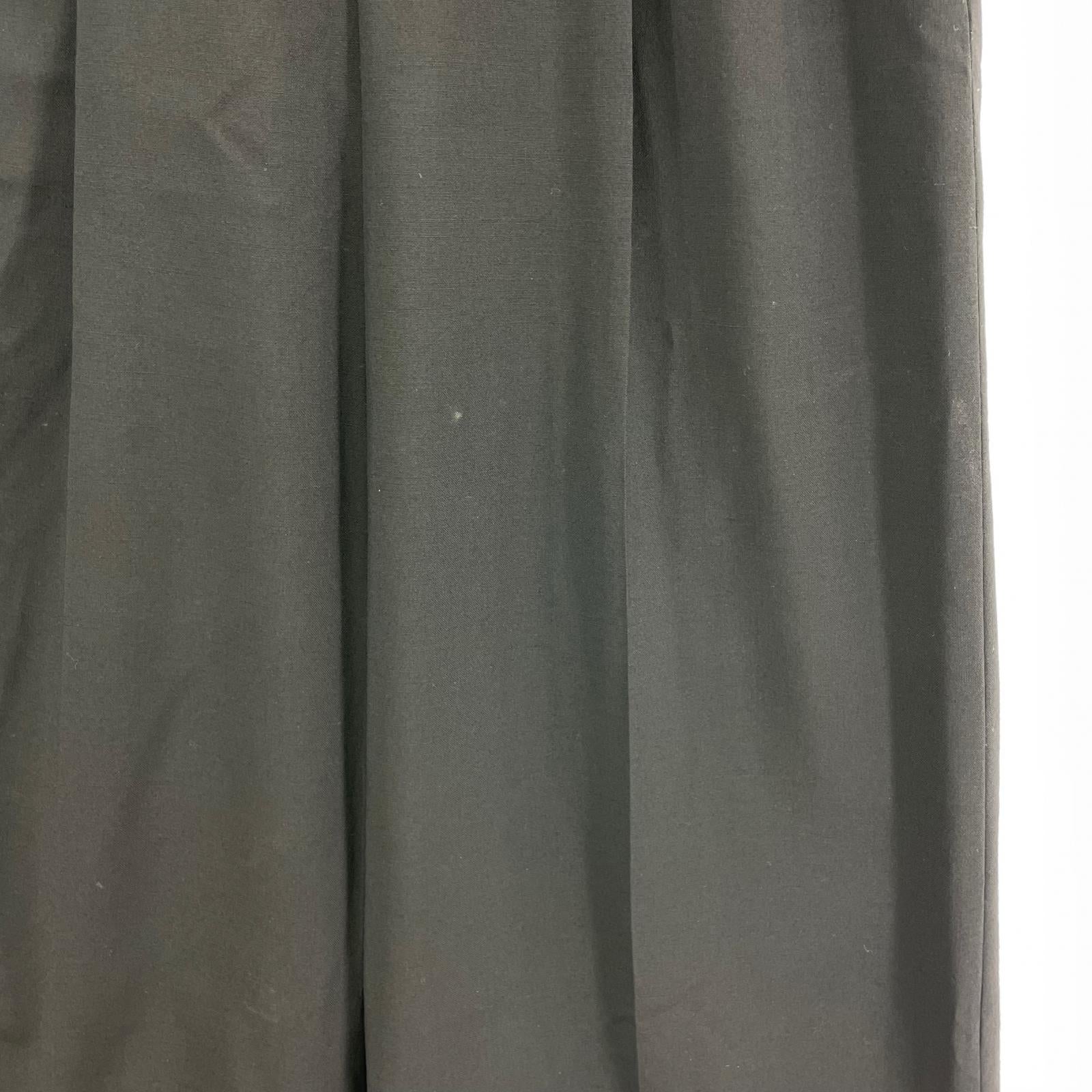 パンツ JUNYA WATANABE COMME des GARCONS 26SS ウールモヘア フレアバギー2タックスラックス S 黒 S ブラック