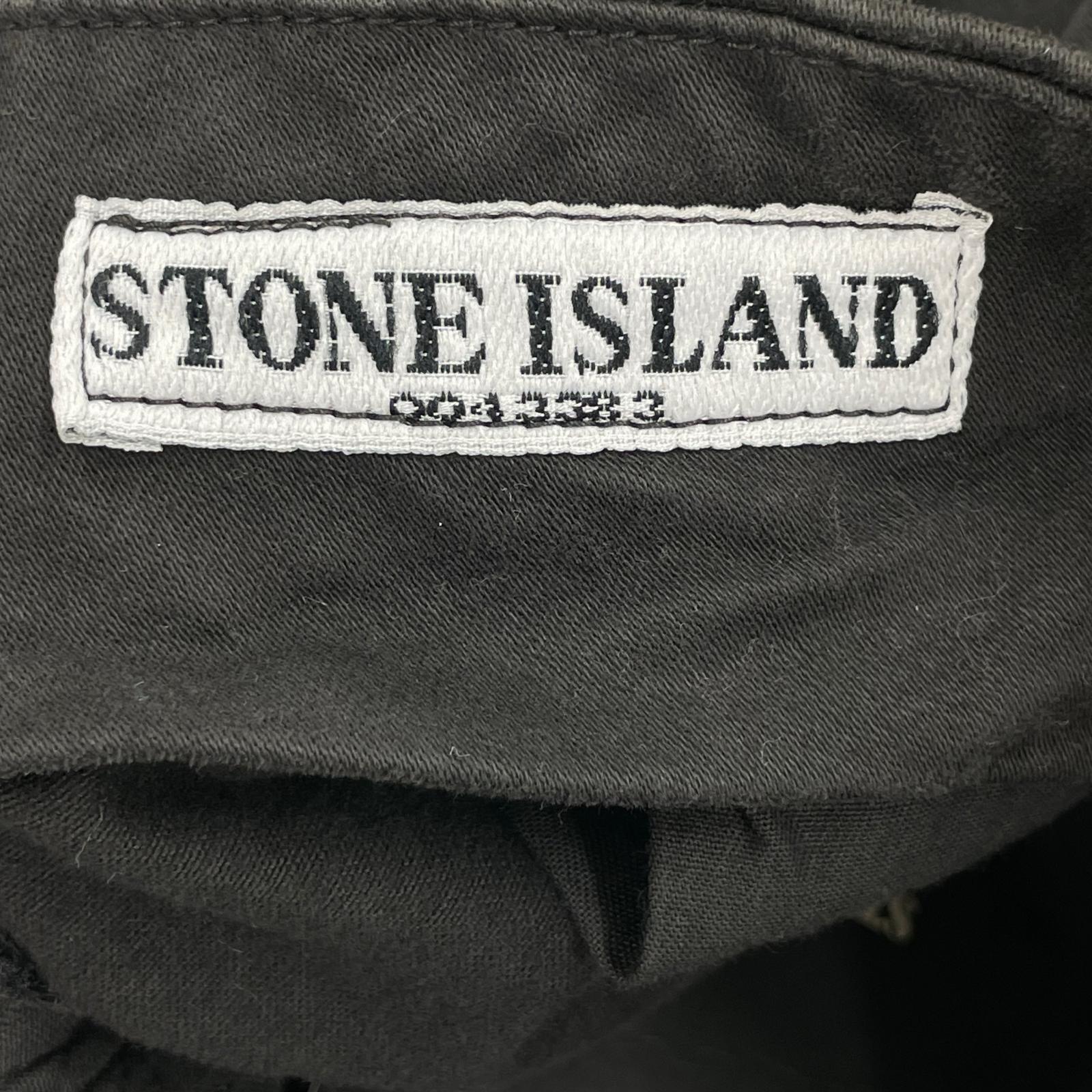 パンツ STONE ISLAND 03AW Paul Harvey期 Compact G-Force Pants 48 ブラック ブラック