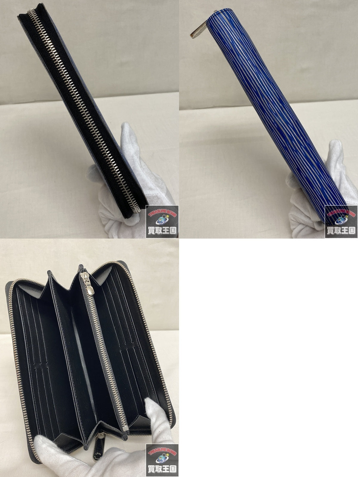 LV エピデニム ジッピーウォレット M61862 M61862