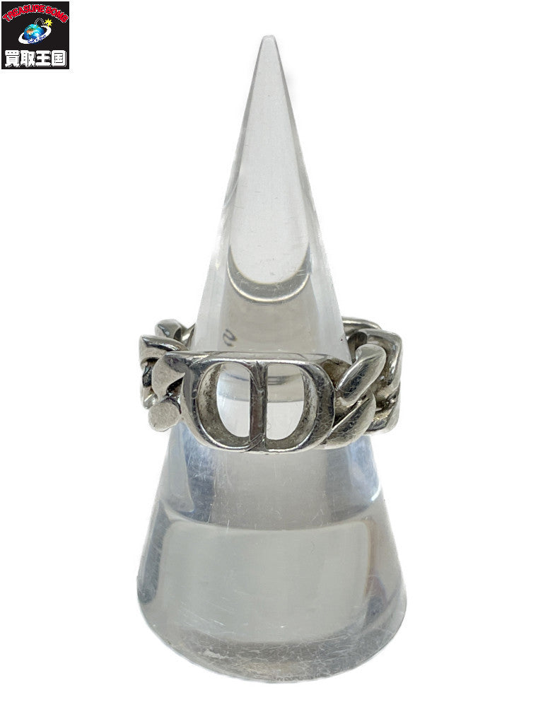 DIOR CD Icon チェーンリンクリング Sサイズ #18