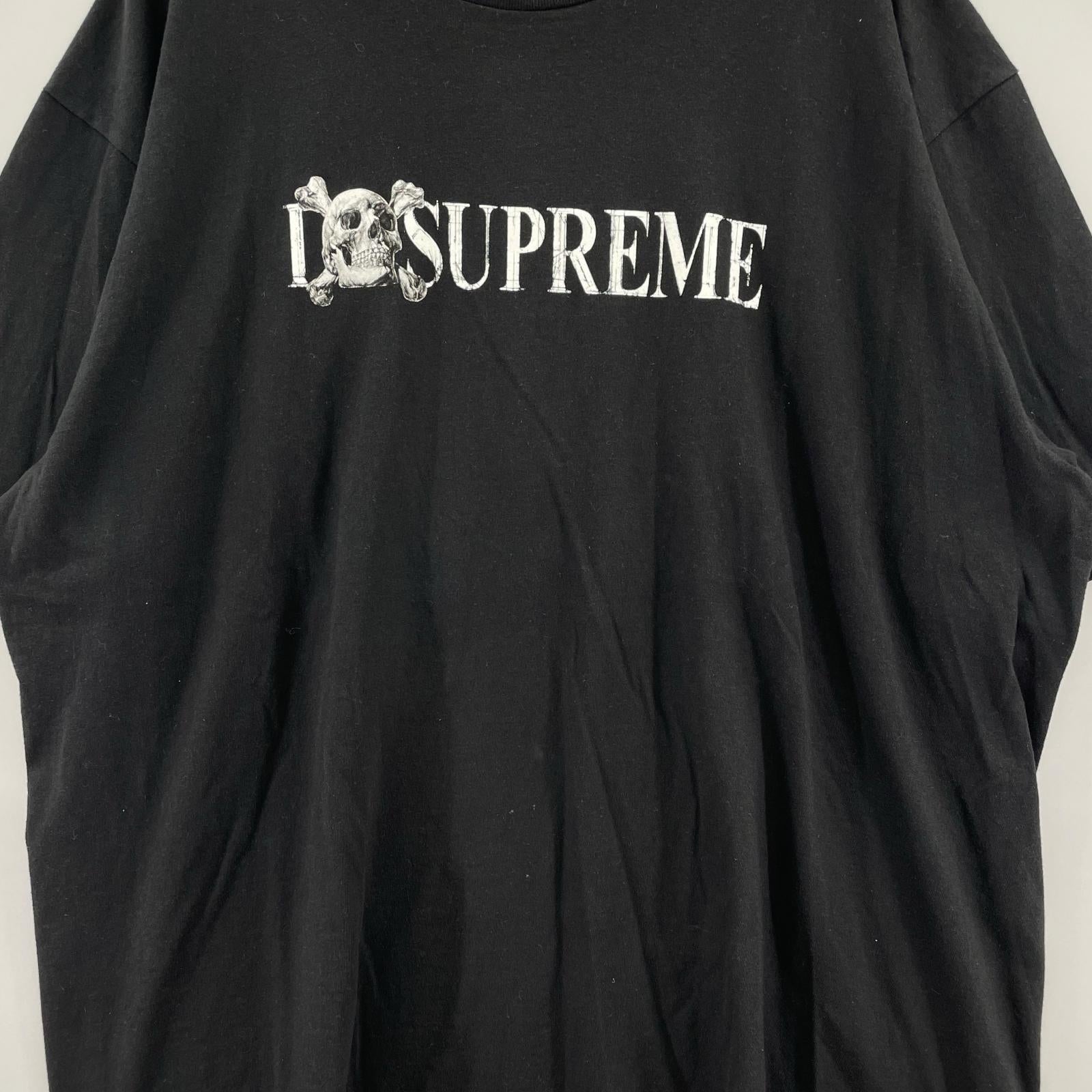 半袖Tシャツ Skull Tee XXL ブラック