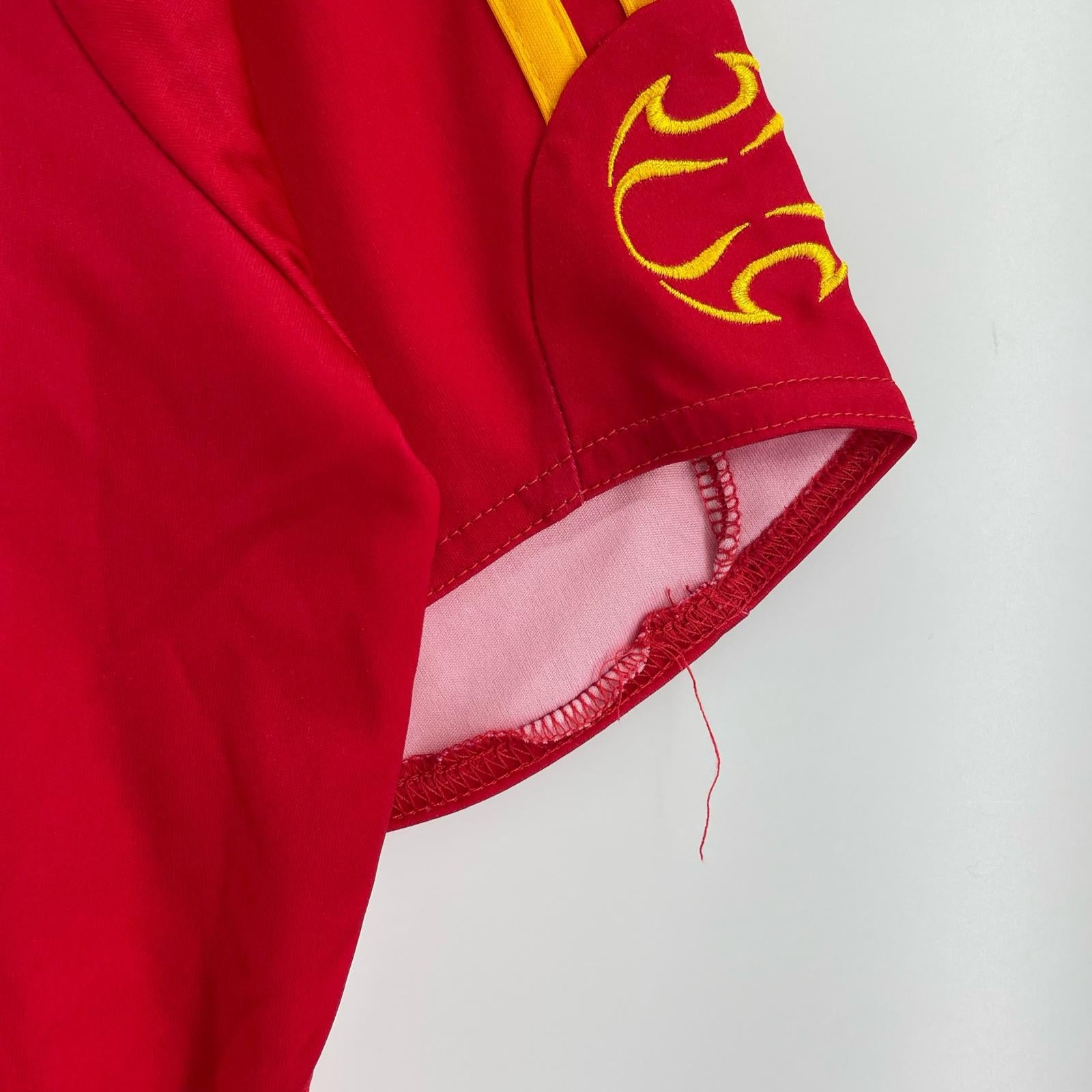 半袖Tシャツ スペイン代表 2006 ゲームシャツ 赤 (L) L