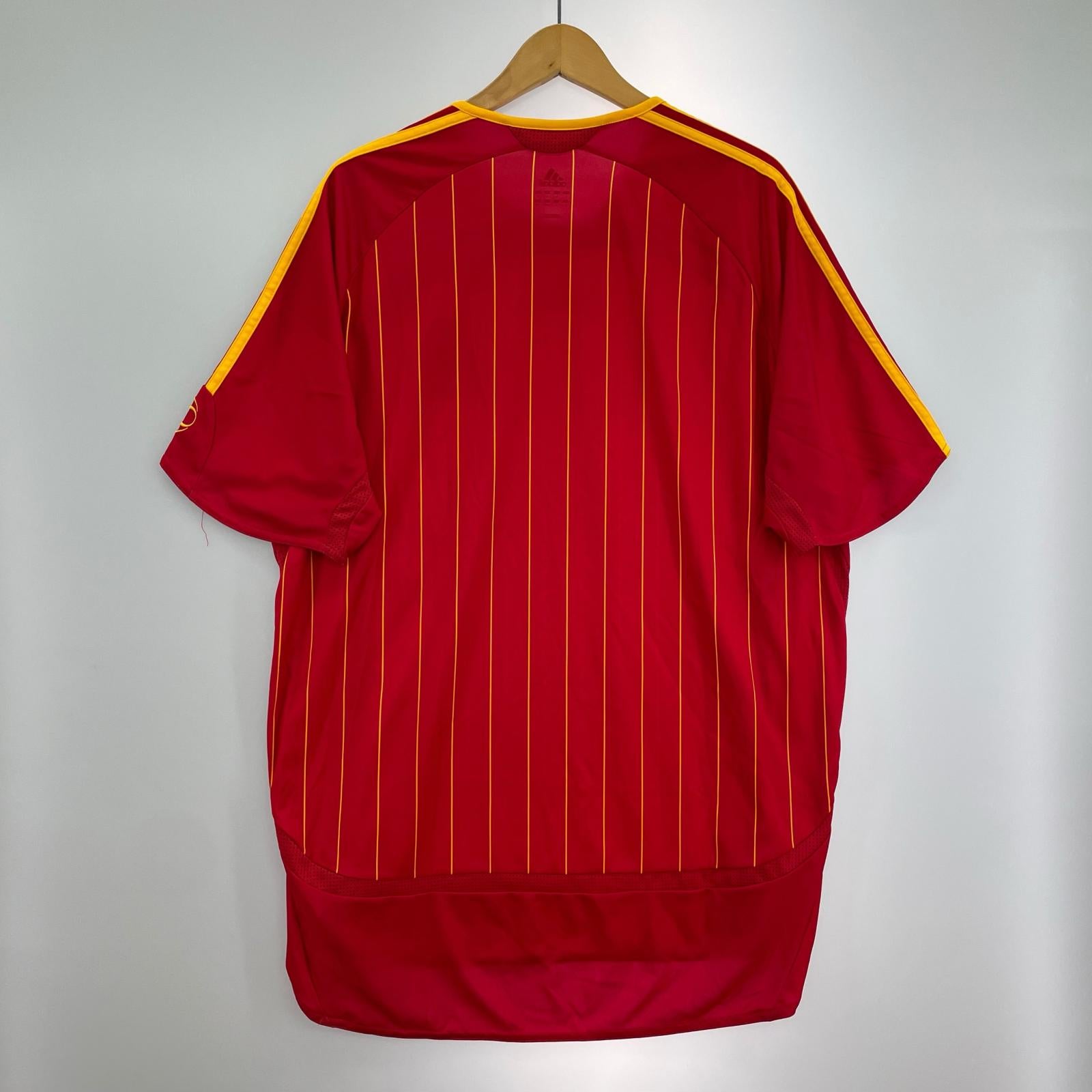 半袖Tシャツ スペイン代表 2006 ゲームシャツ 赤 (L) L