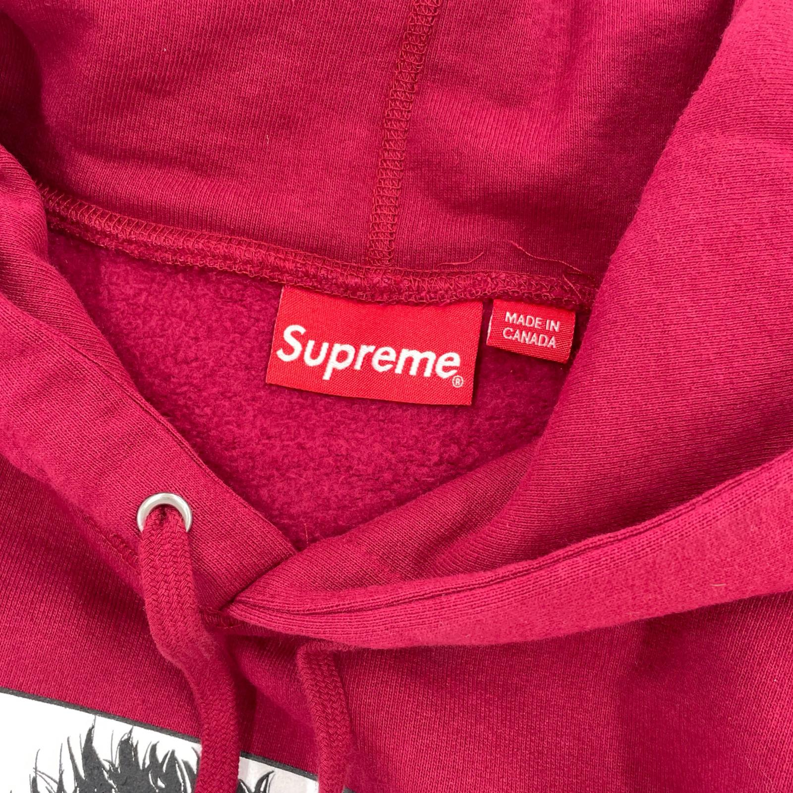 パーカー ×AKIRA 17AW Arm Hooded Sweatshirt 赤 (S) S レッド