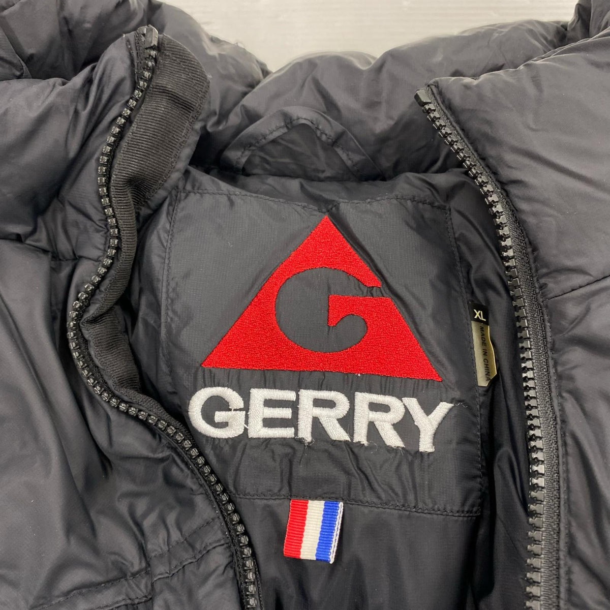 ダウンジャケット 90s GERRY (XL) ブラック