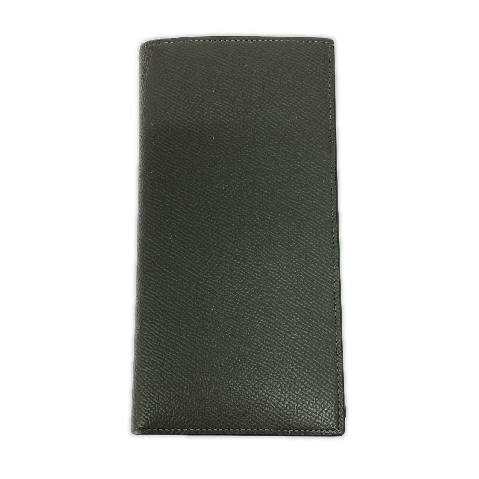 長財布 ラウンドウォレット グレー グレー