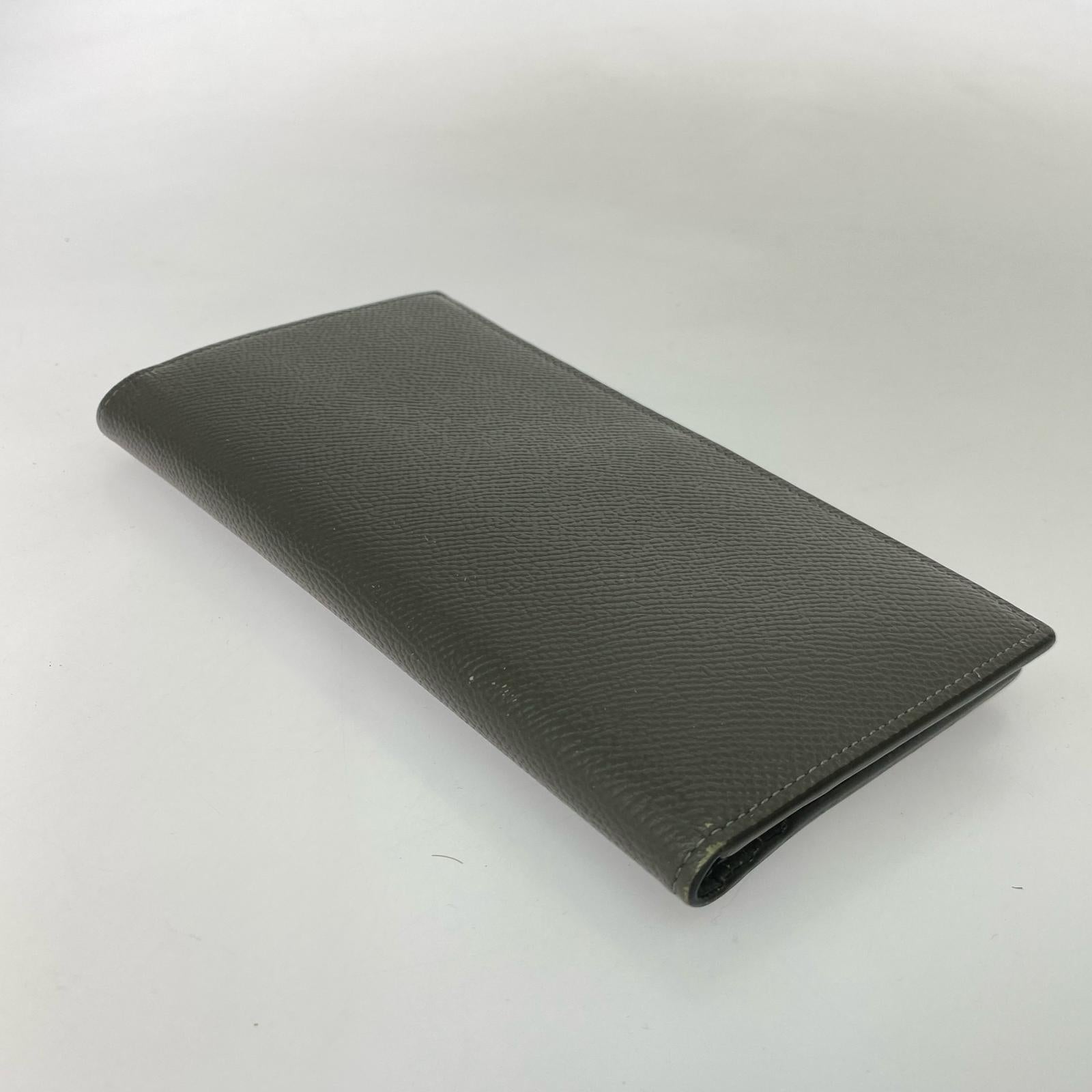 長財布 ラウンドウォレット グレー グレー