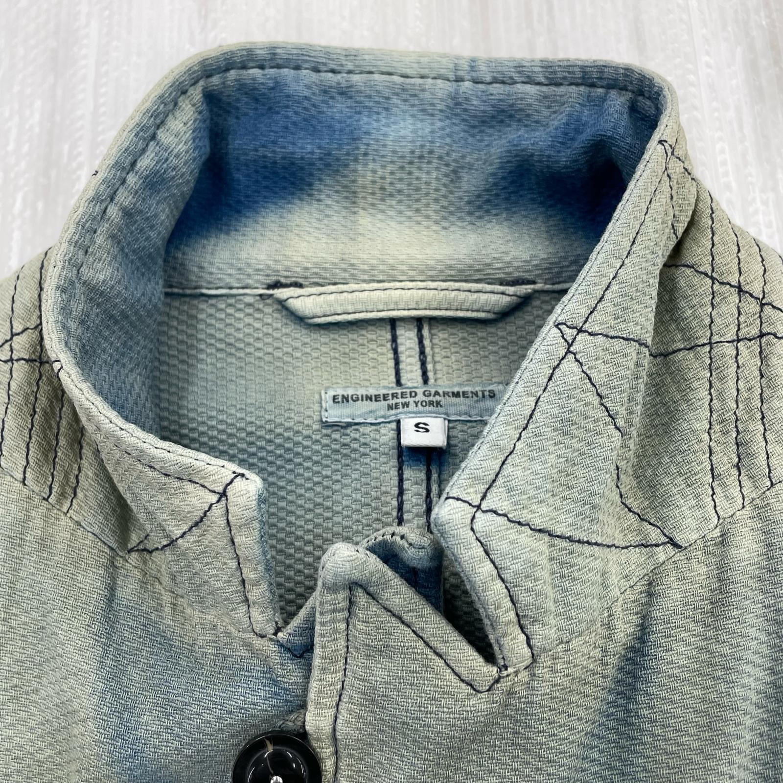 ジャケット bedford jacket 刺し子 (S) S