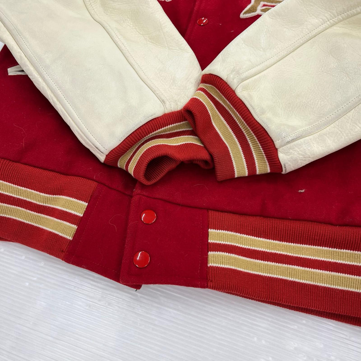 ジャケット スカジャン RED L レッド