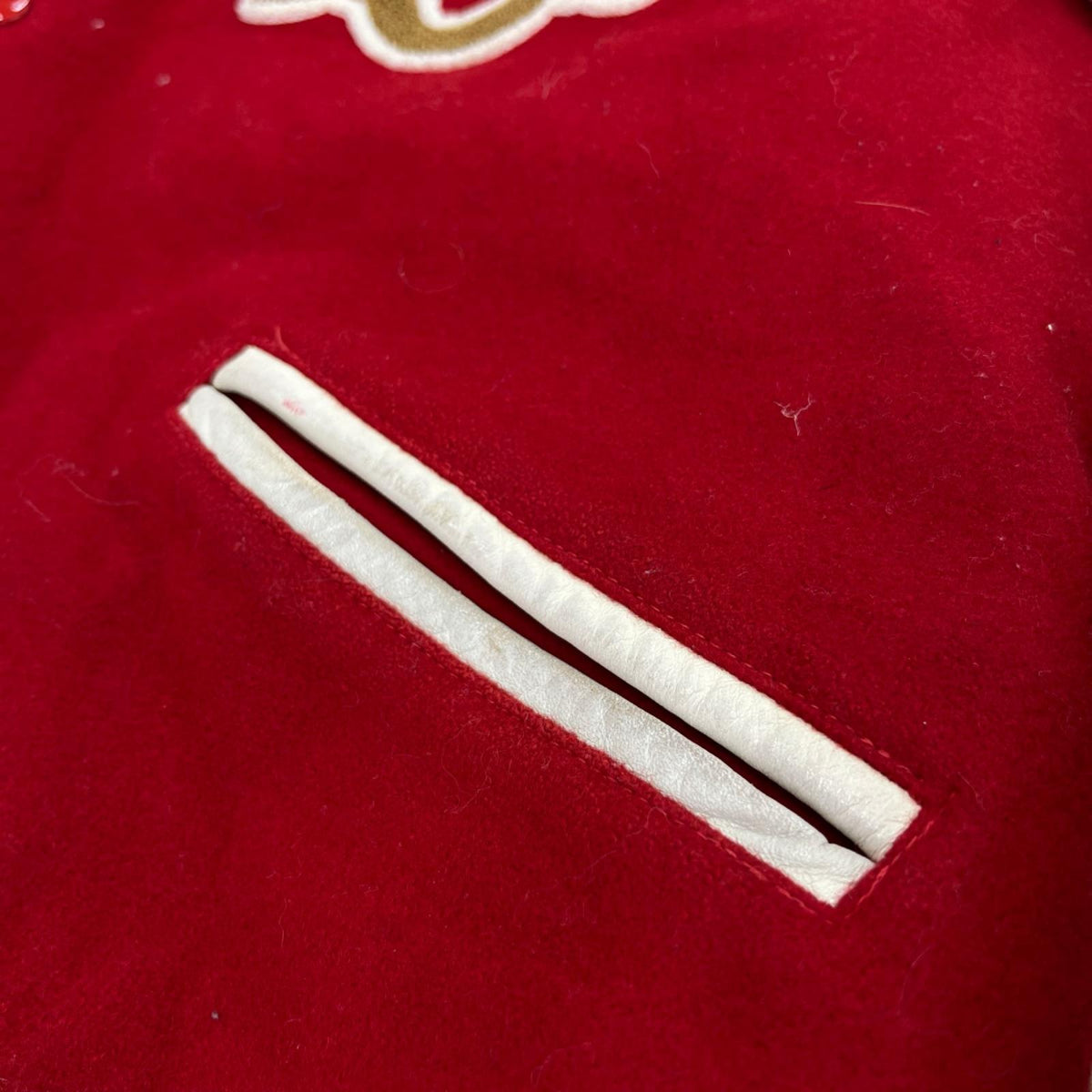 ジャケット スカジャン RED L レッド