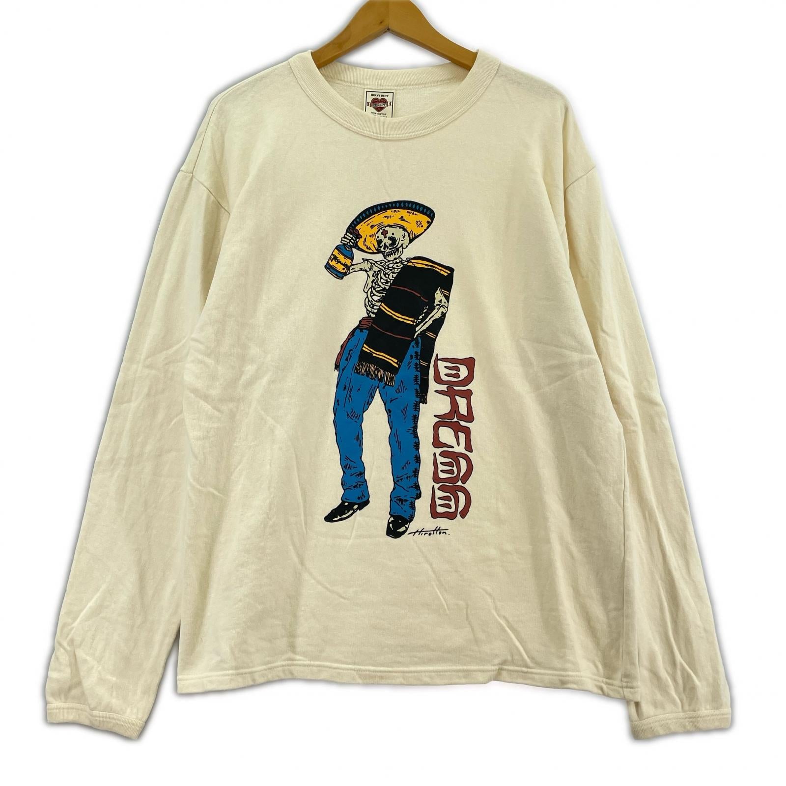 スウェット Dress hippy M ベージュ
