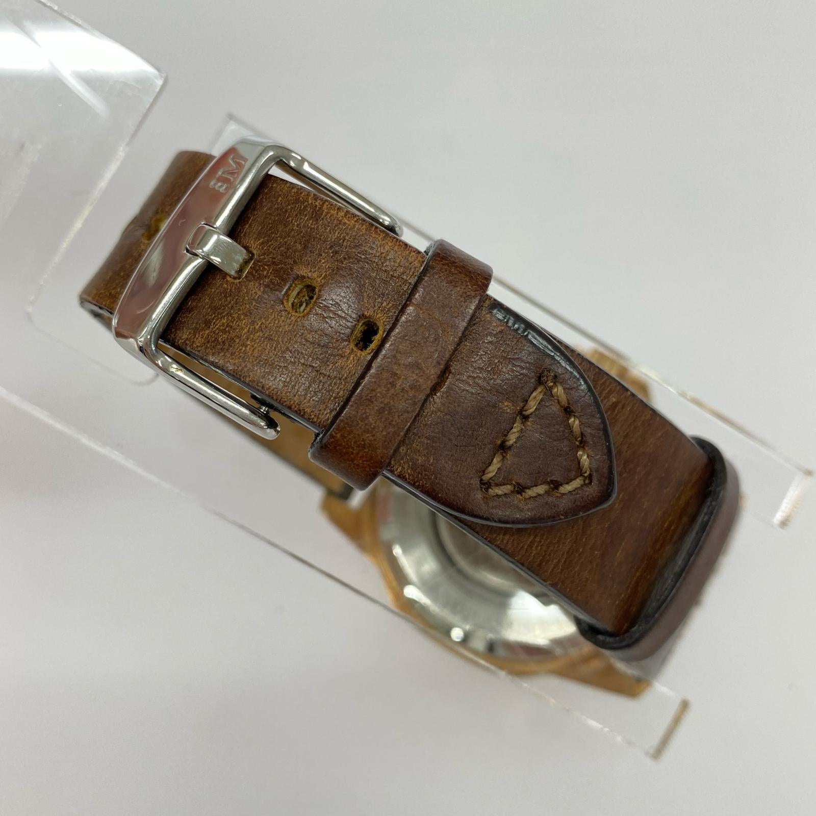腕時計 BULOVA マリンスター 自動巻き ブラウン
