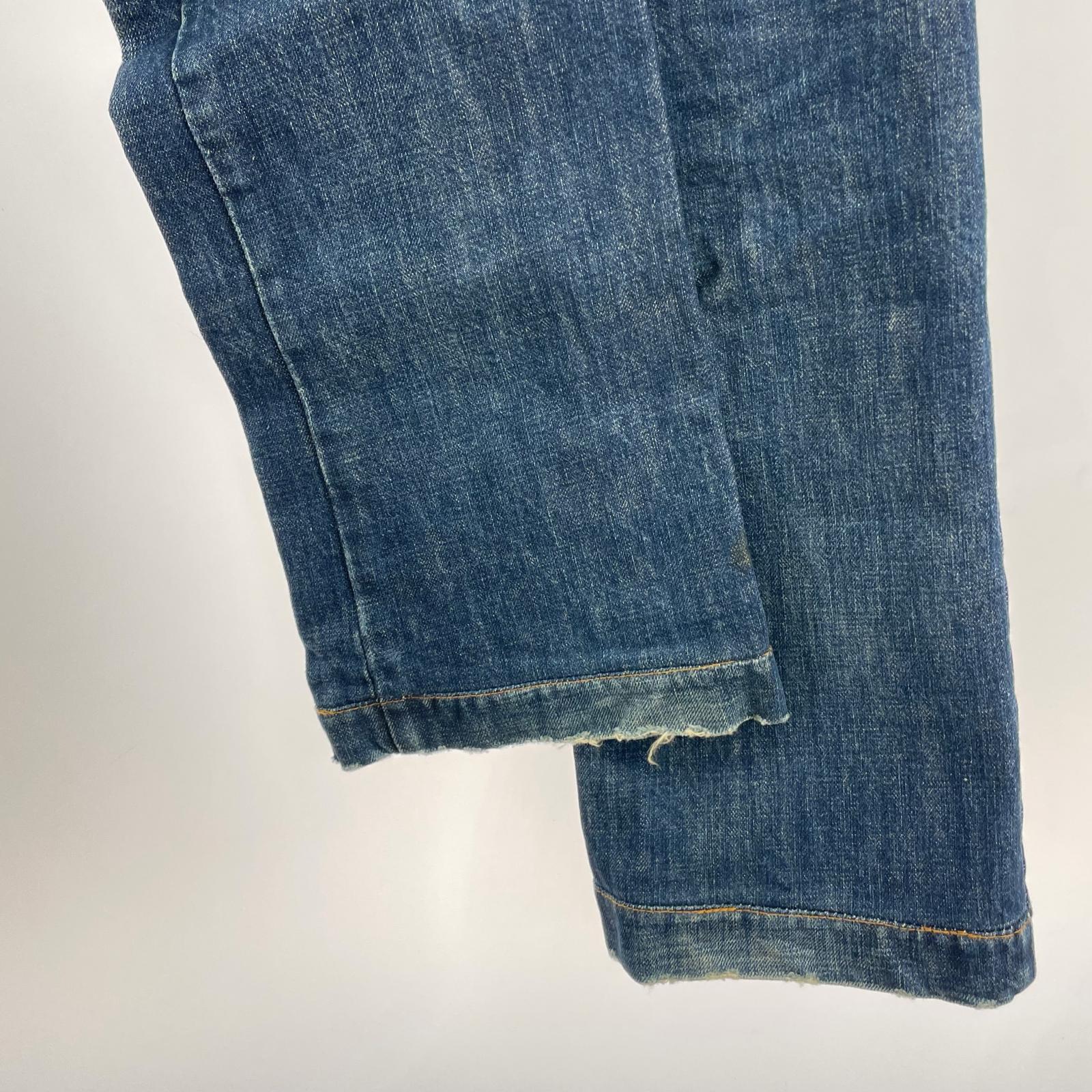 デニムパンツ DGパッチ W34 46 ブルー