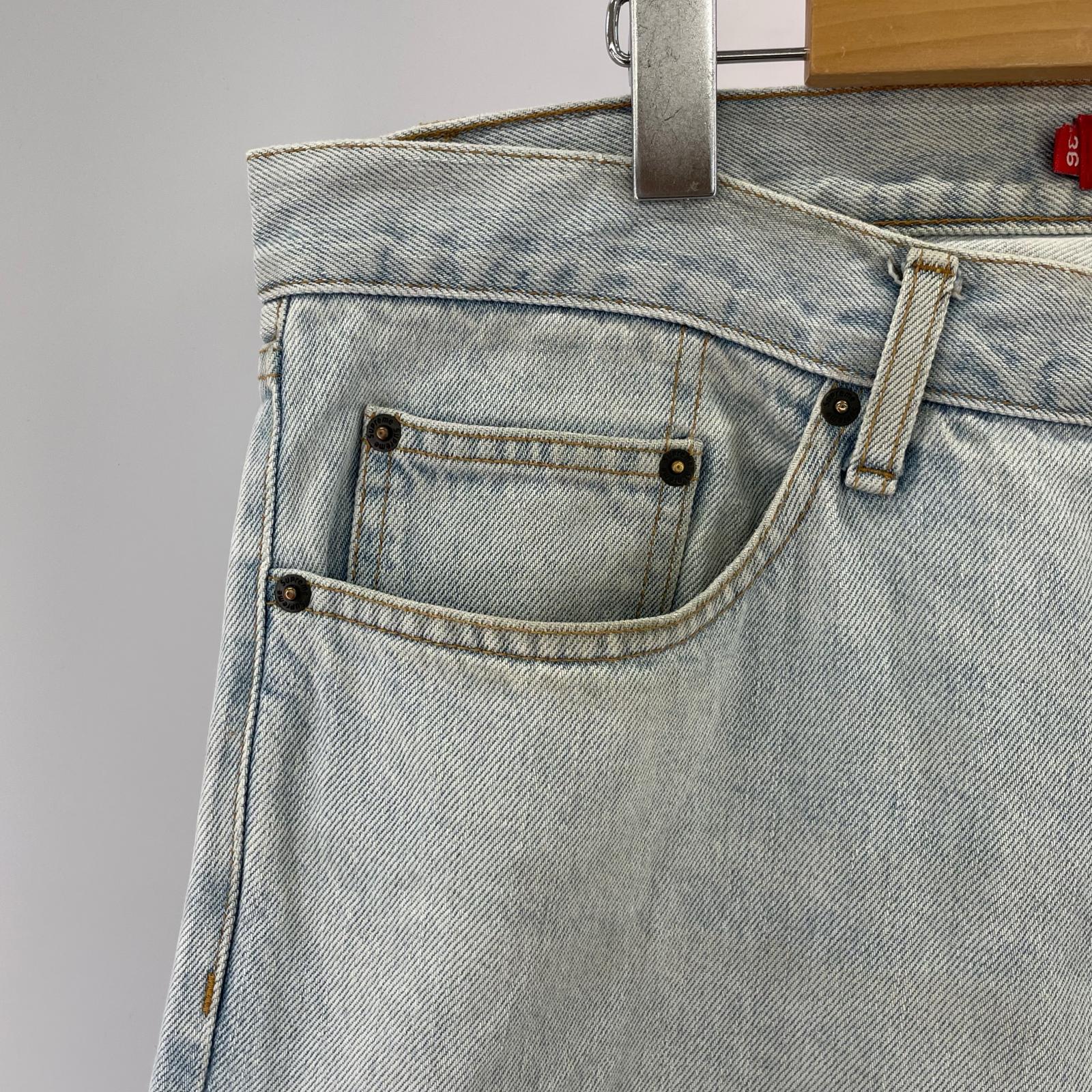 デニムパンツ Stone Washed インディゴ (36) 36 ブルー