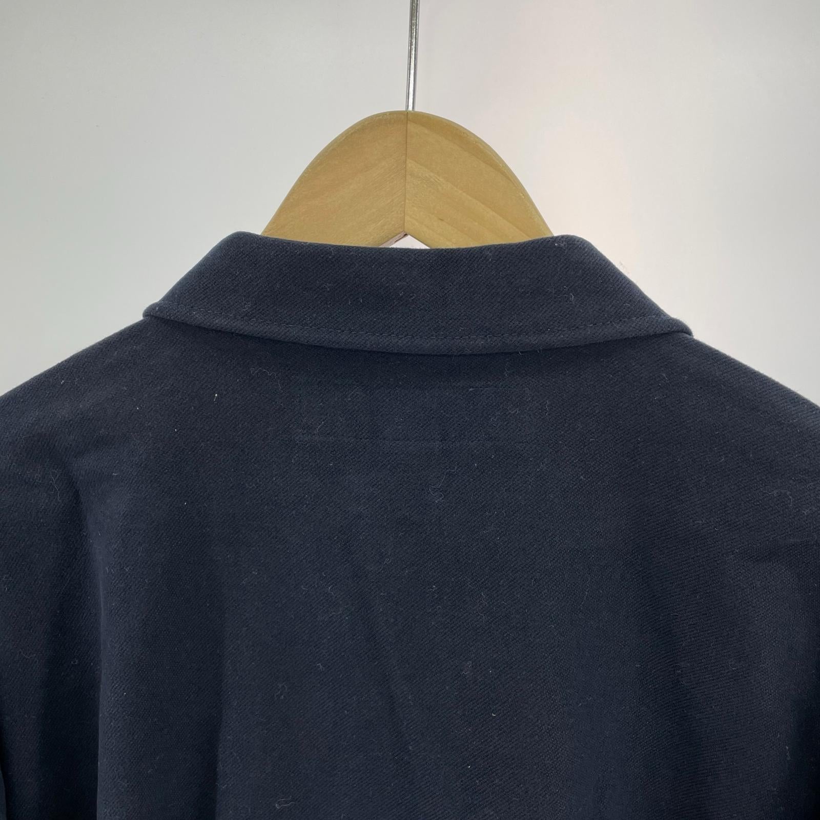 スウェット NEIGHBORHOOD 23AW HALF ZIP PULLOVER SHIRT LS ネイビー