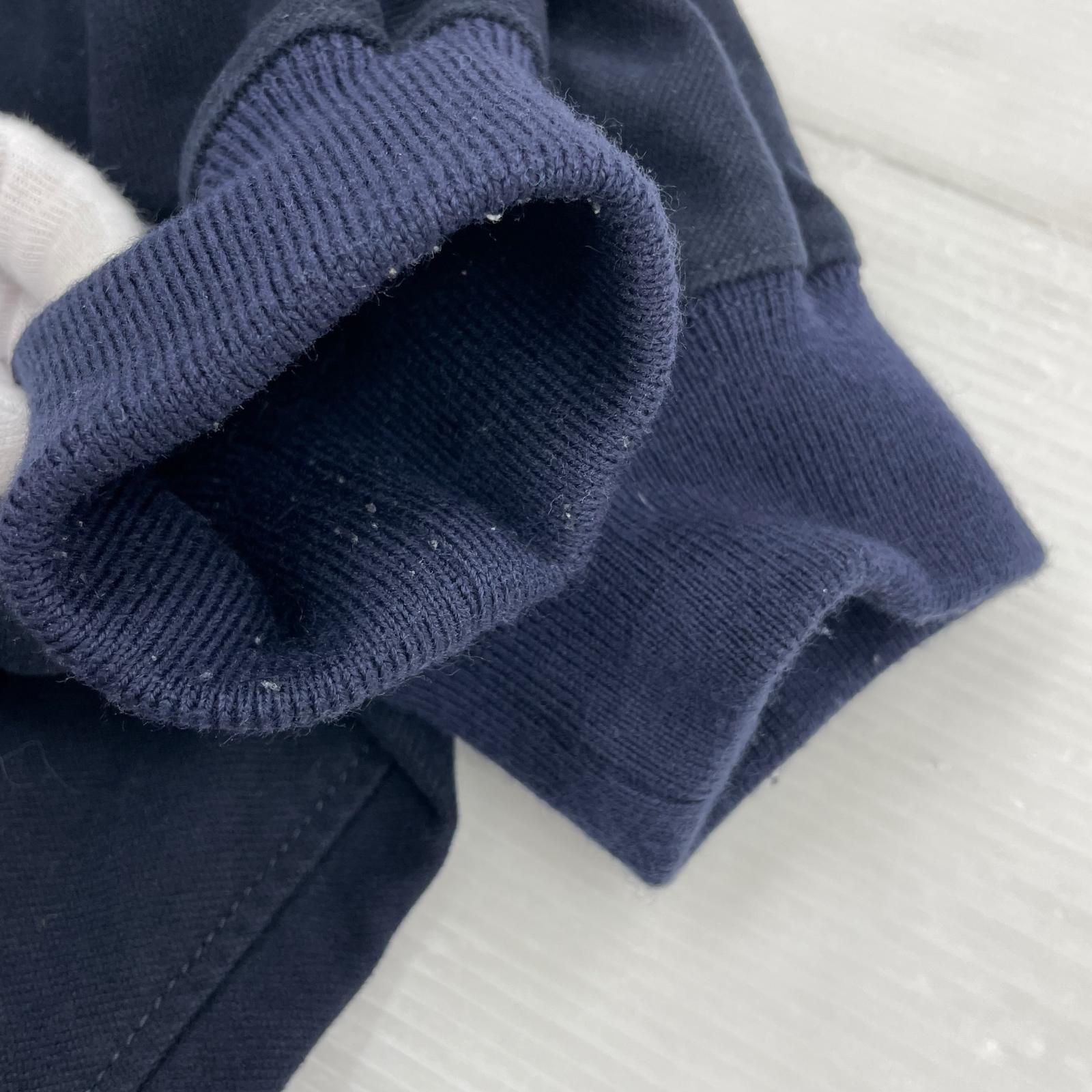 スウェット NEIGHBORHOOD 23AW HALF ZIP PULLOVER SHIRT LS ネイビー