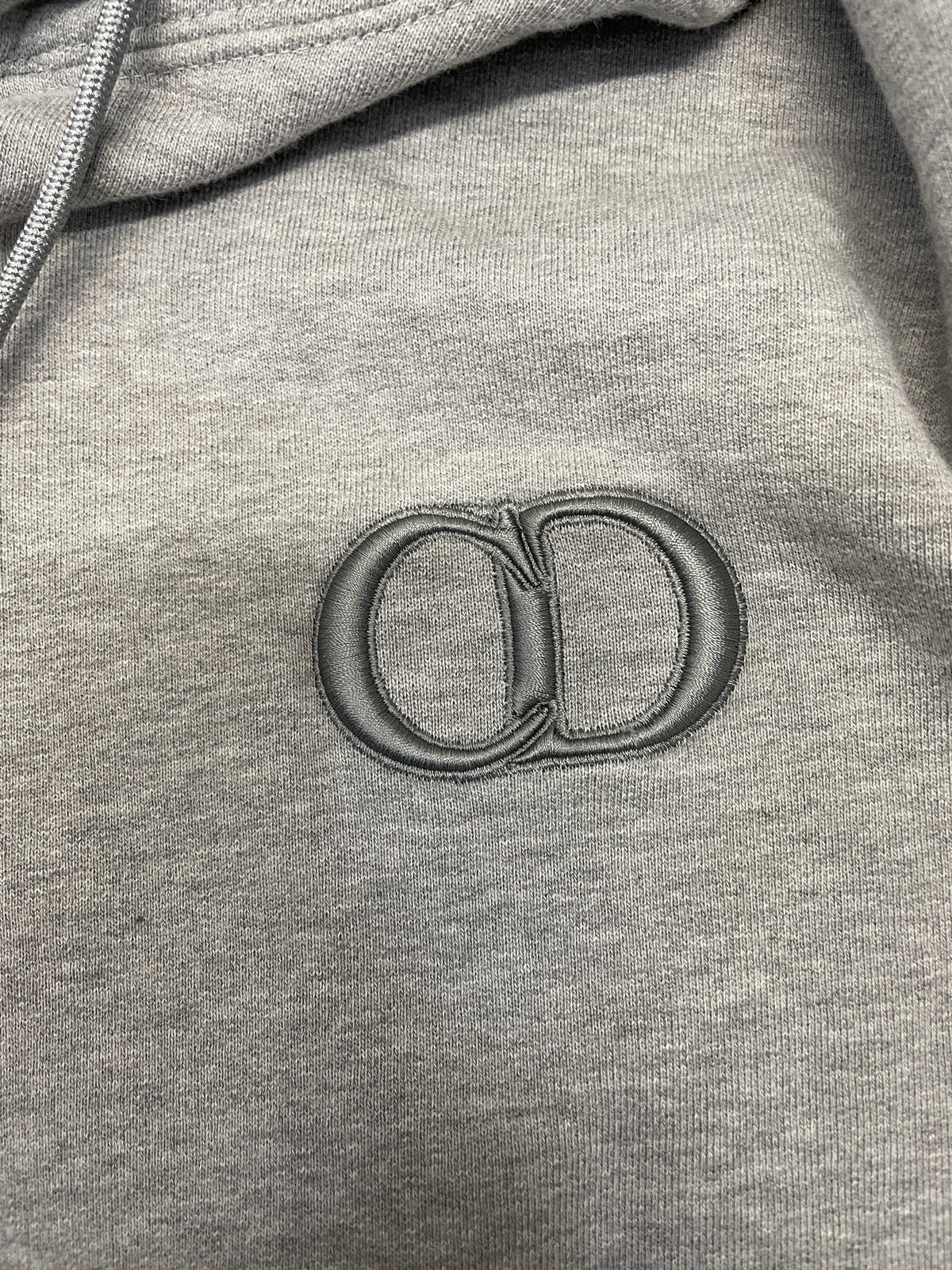 DIOR CD ICON HOODIE ロゴ刺繍パーカー XXL グレー 113J698A0531