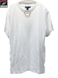 LOUIS VUITTON 23SS LVチェーンTシャツ XS 白 RW231W UOL FOTS44