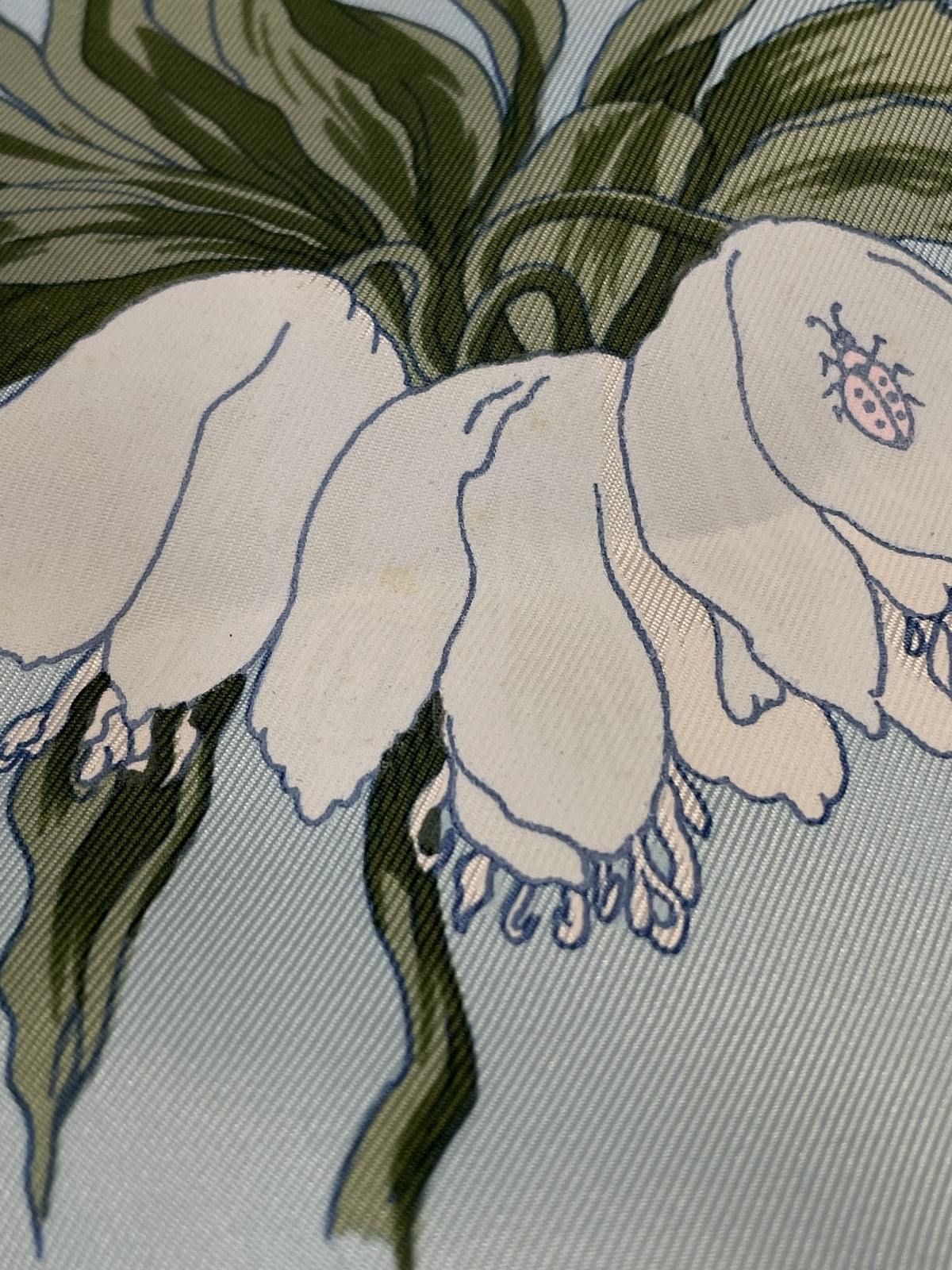 HERMES カレ90 Queu eux Fleur 花咲く海岸通り