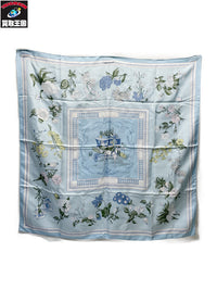 HERMES カレ90 Queu eux Fleur 花咲く海岸通り