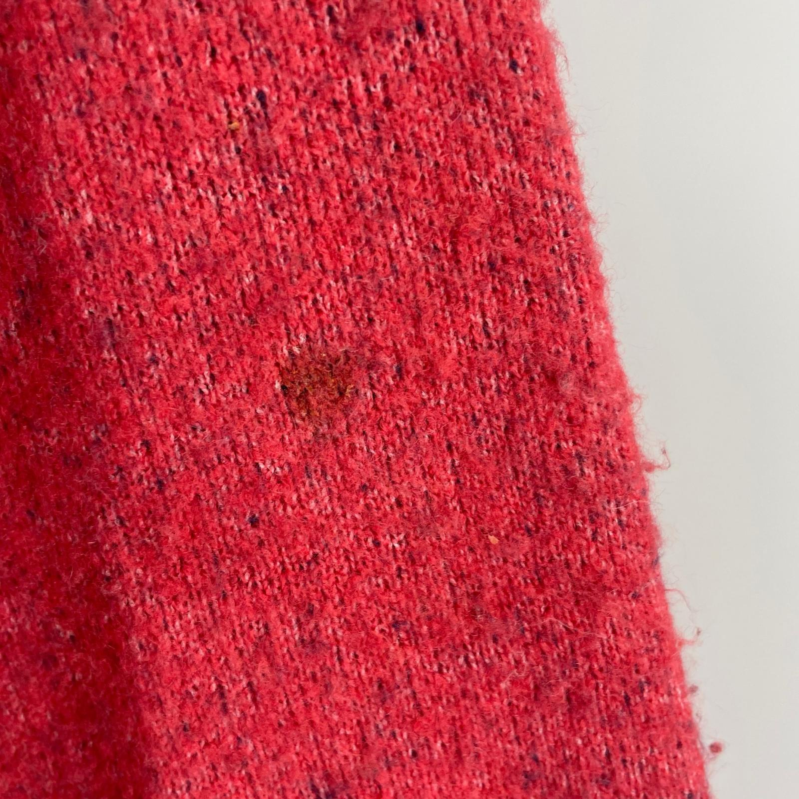 ニット STUSSY SPORT SWEATER RED L レッド