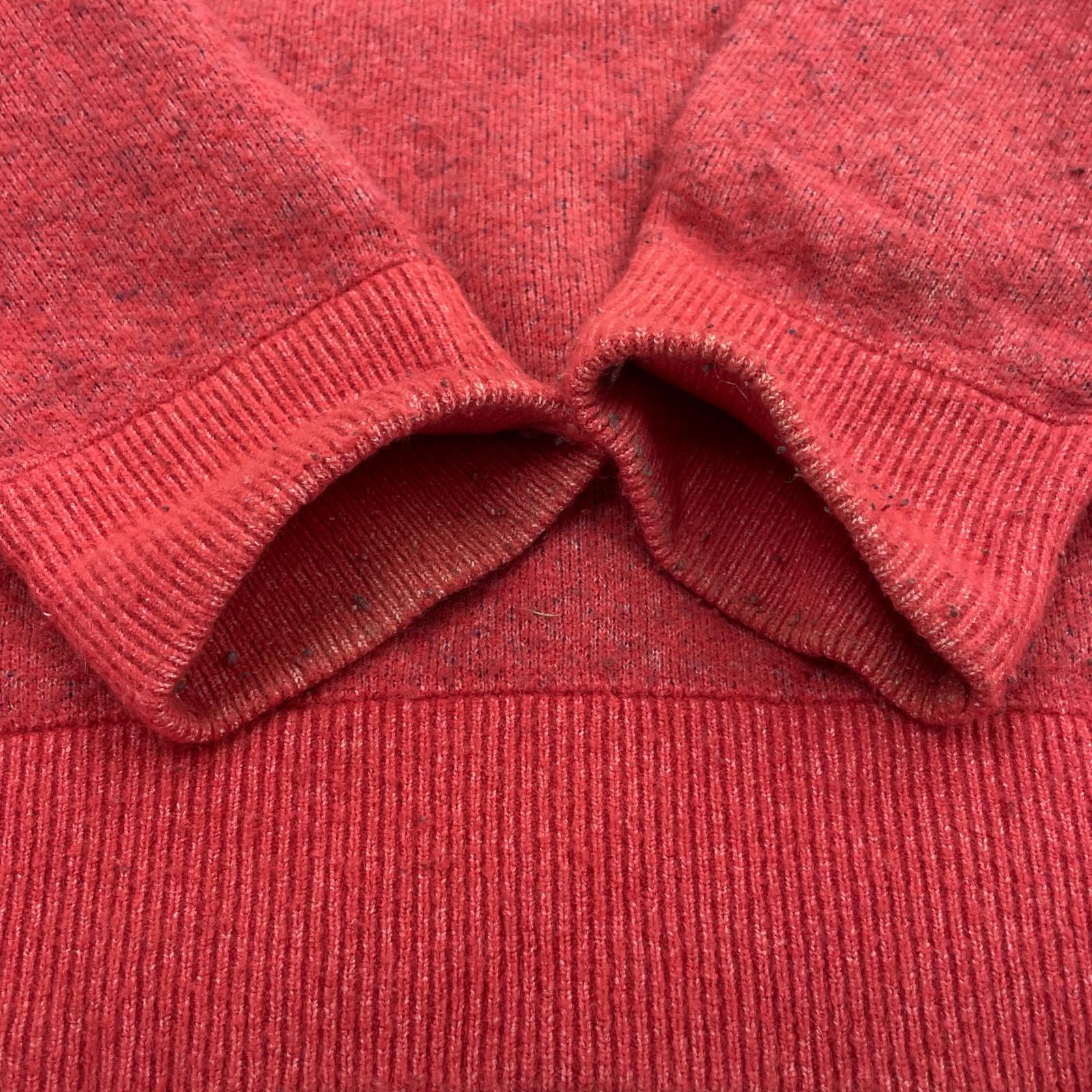 ニット STUSSY SPORT SWEATER RED L レッド