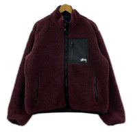 ジャケット SHERPA REVERSIBLE JACKET BURGUNDY