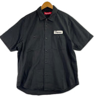 半袖シャツ 25SS URA BITCH WORK SHIRT S/S S S ブラック