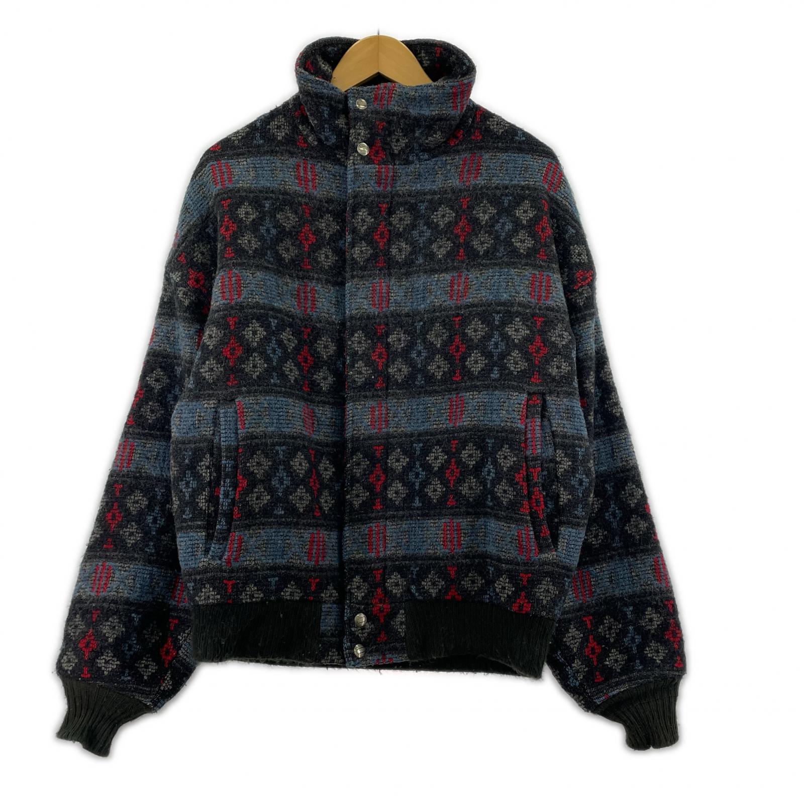 ジャケット 80s Wool Jacket Aztec Pttern S S