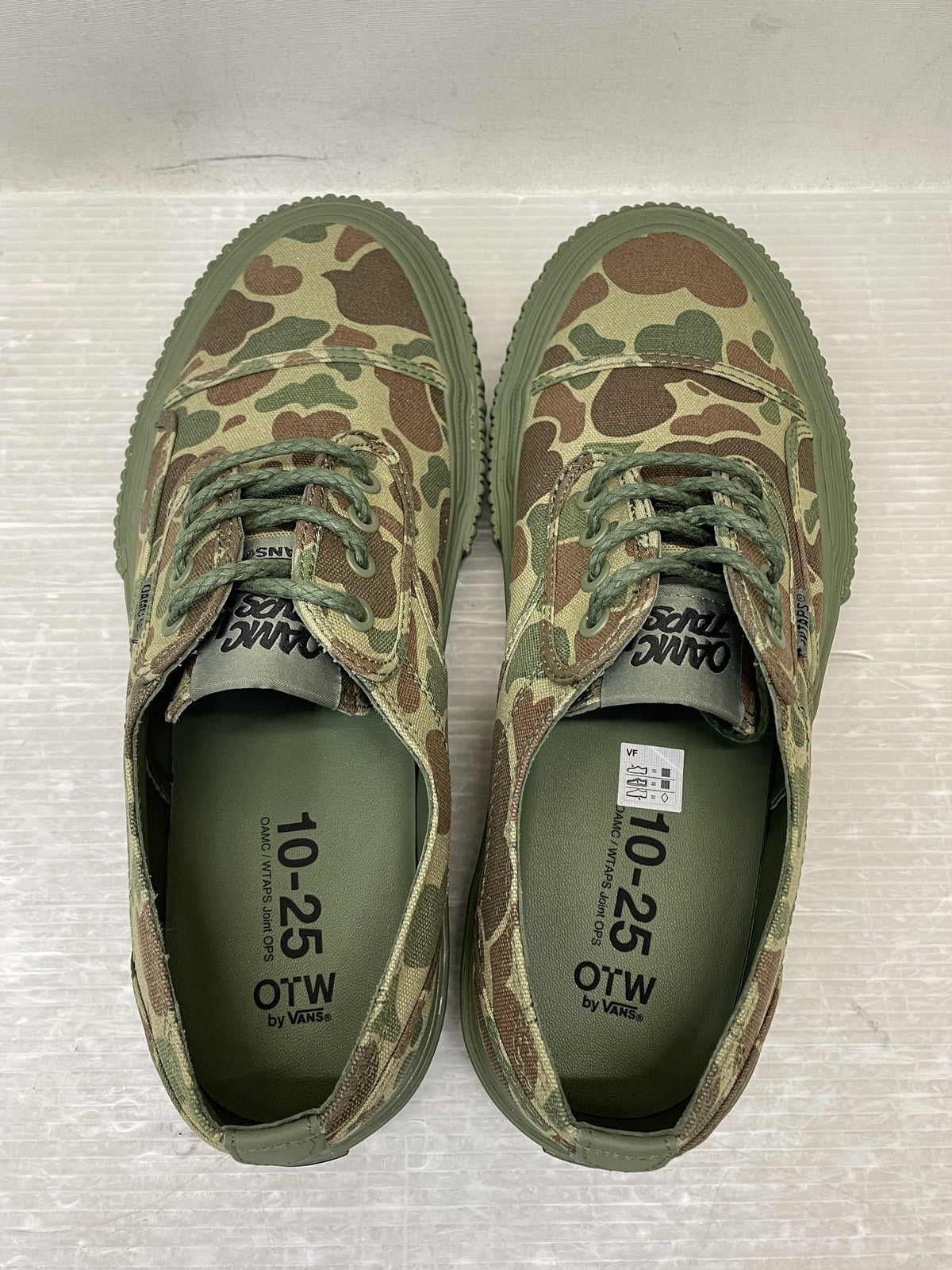 スニーカー VANS×WTAPS×OAMC OTW SEYLYNN LUG 28.0 カモ柄