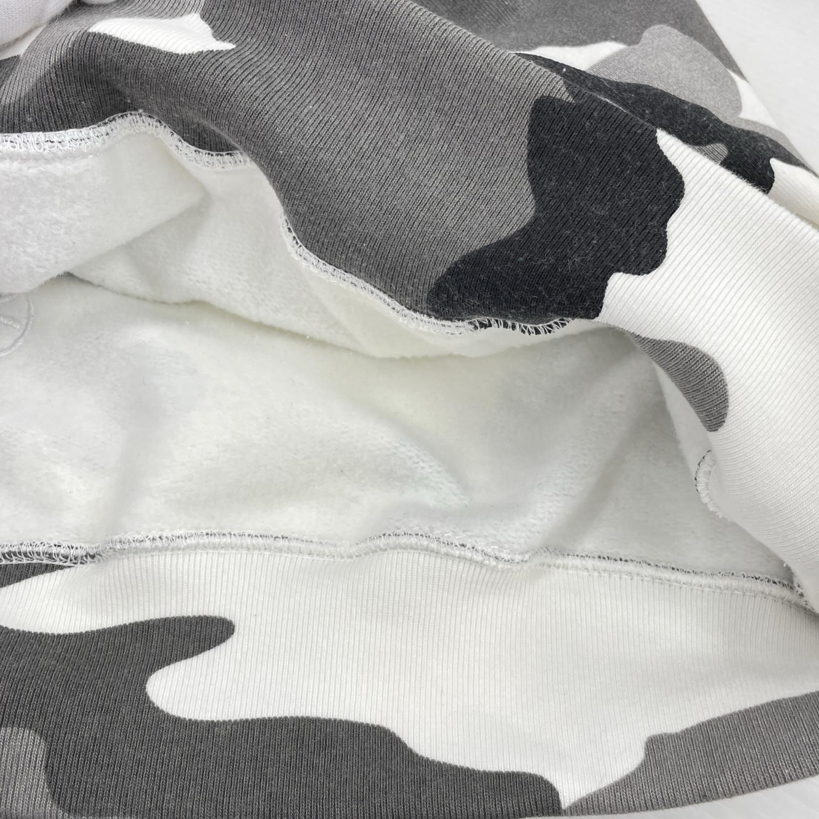 パーカー Supreme 26SS Satin Applique Hooded Sweatshirt XL スノーカモ ブラック