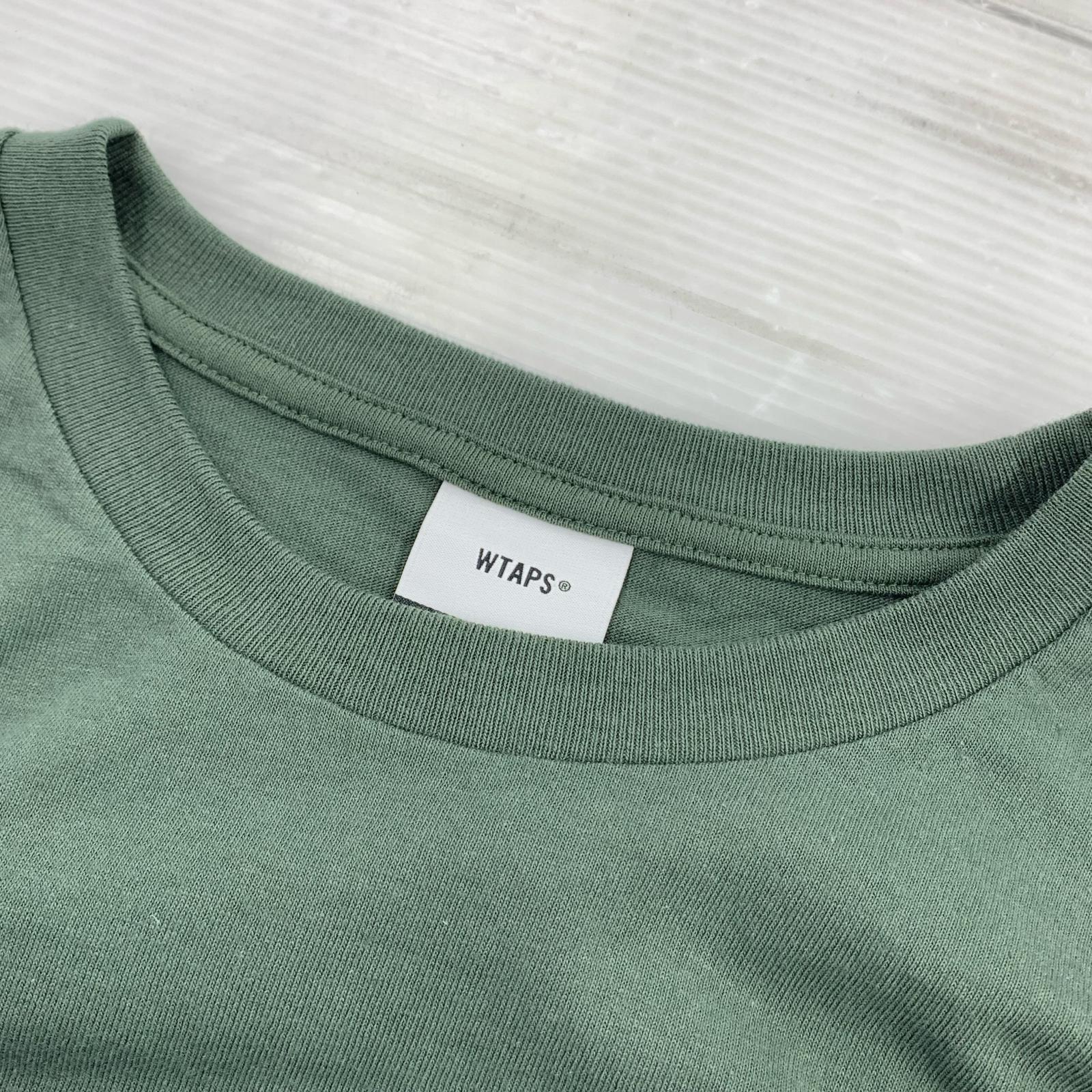 長袖Tシャツ WTAPS 25AW PROTECTED BY / LS / COTTON 3 緑