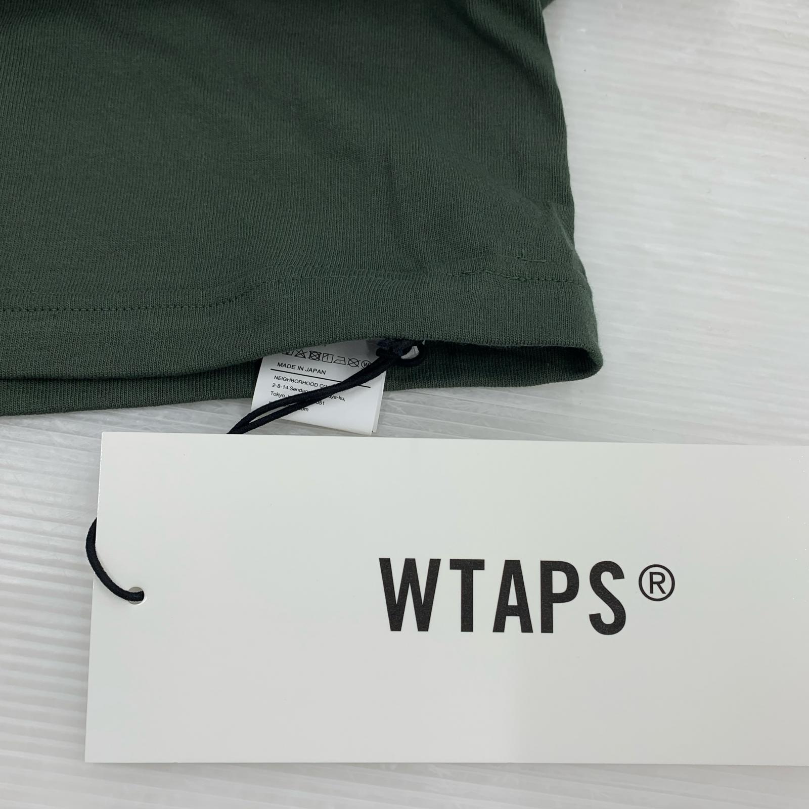 長袖Tシャツ WTAPS 25AW PROTECTED BY / LS / COTTON 3 緑