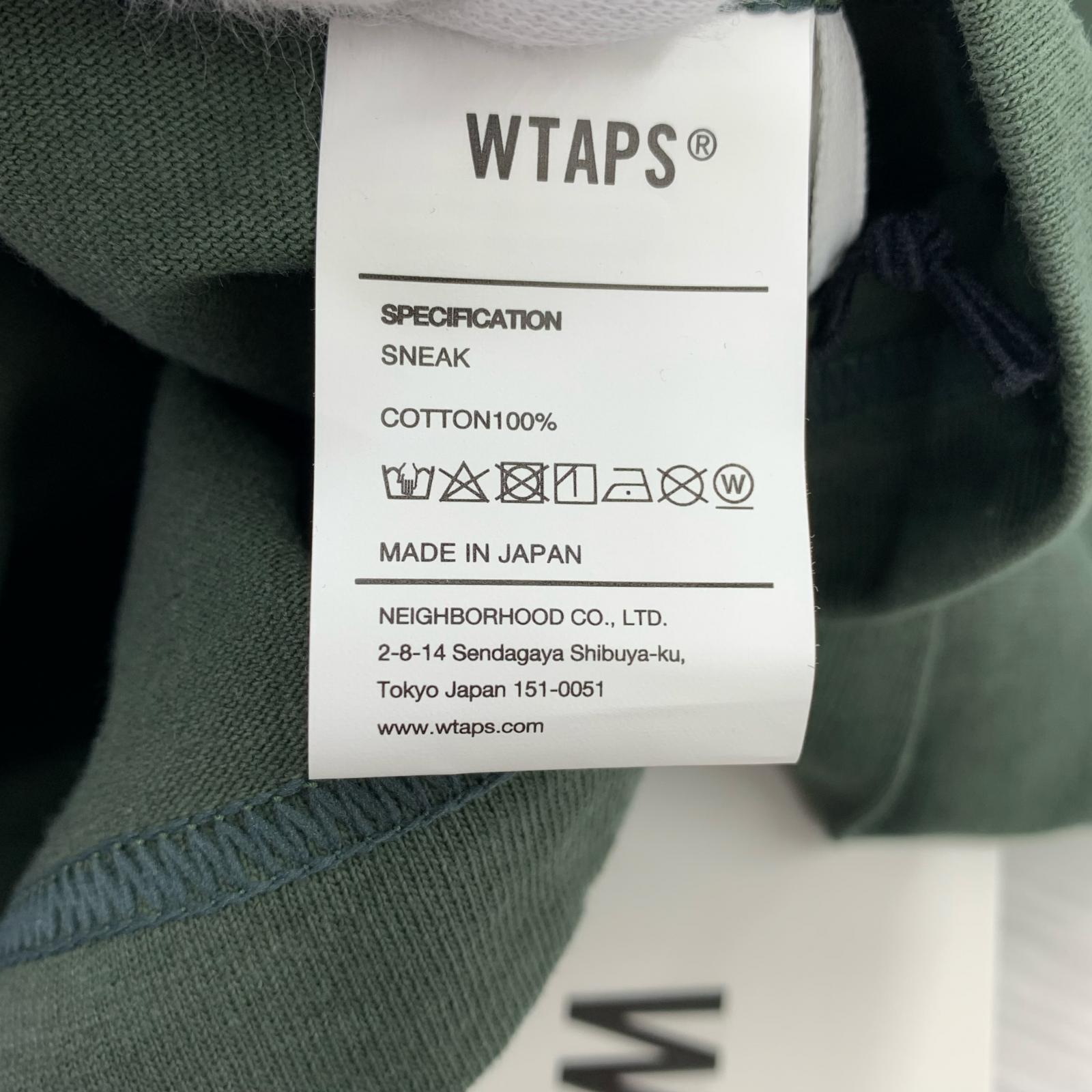 長袖Tシャツ WTAPS 25AW PROTECTED BY / LS / COTTON 3 緑